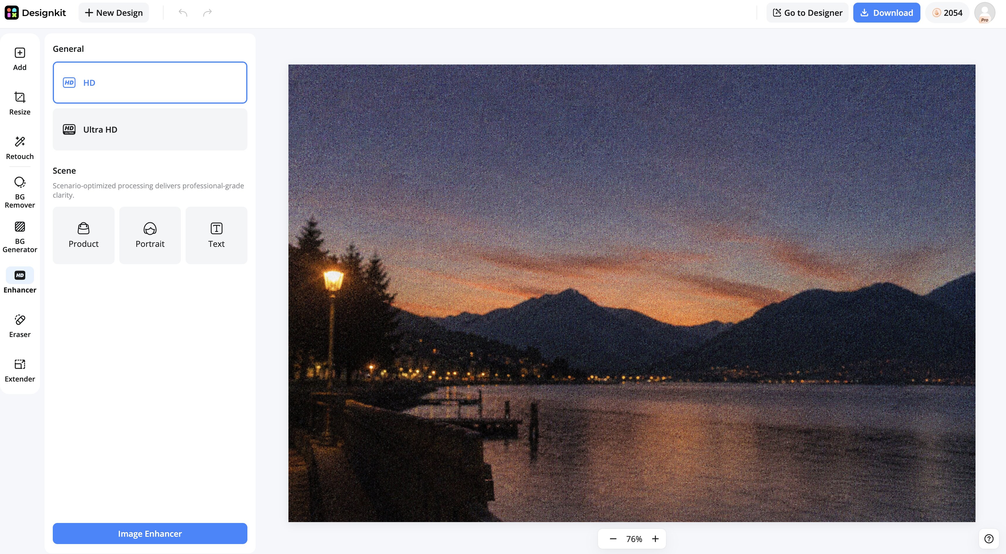 How to Fix Grainy Photos with Designkit Enhance and Refine Your Image