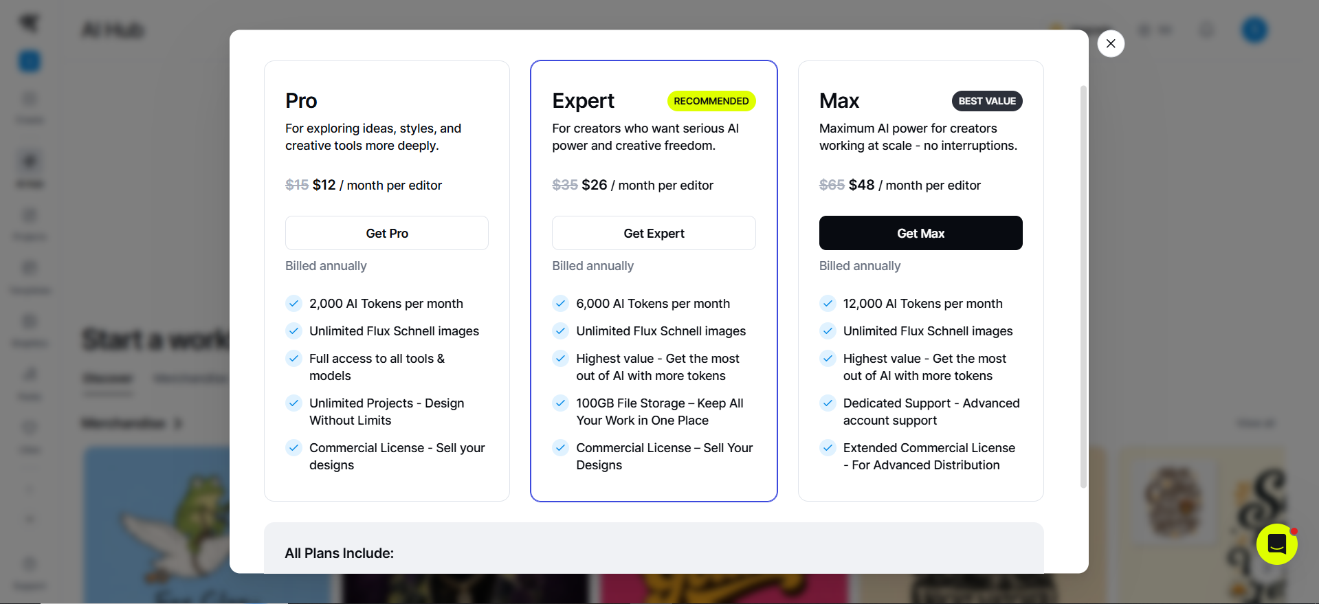 Kittl Pricing