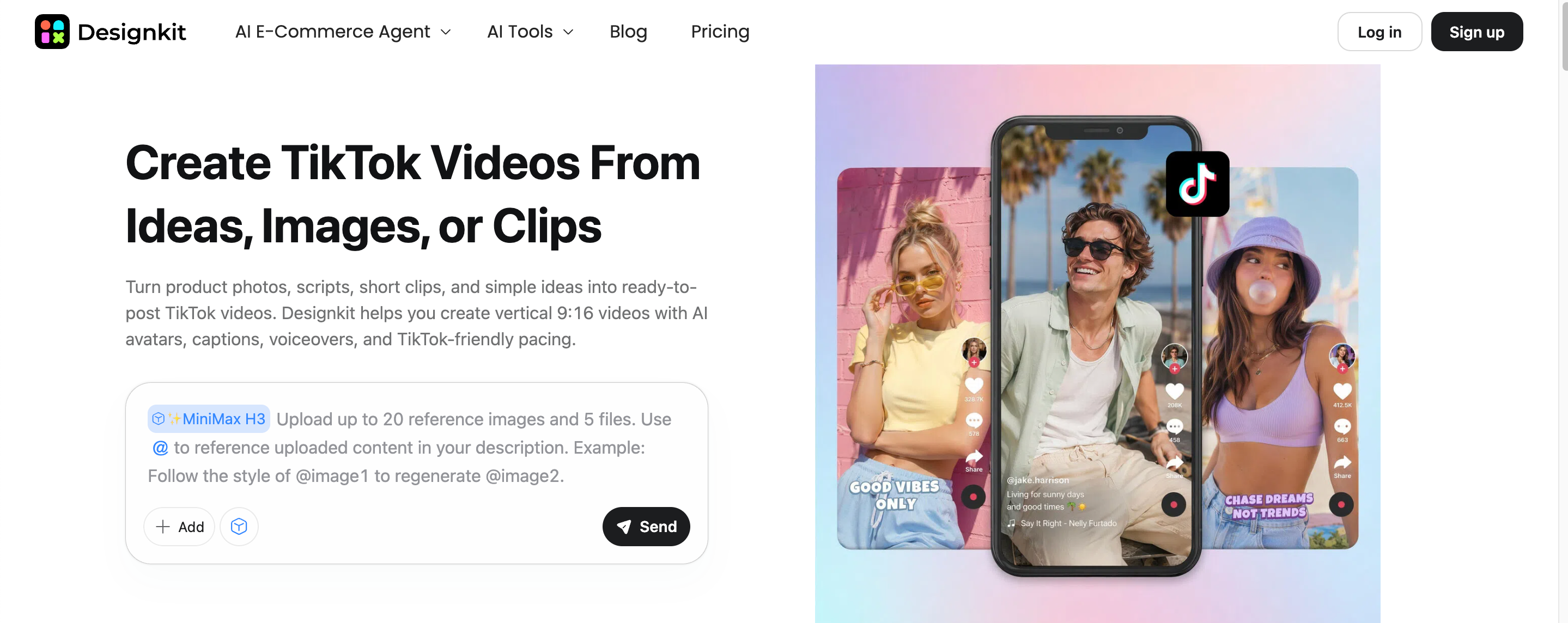 Designkit's TikTok Video Maker