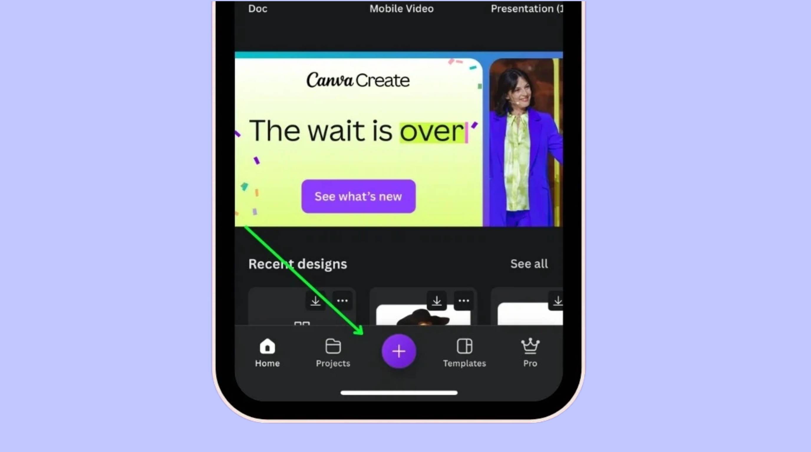 How to Remove Background on Canva Mobile Open the App and Insert Your Photo