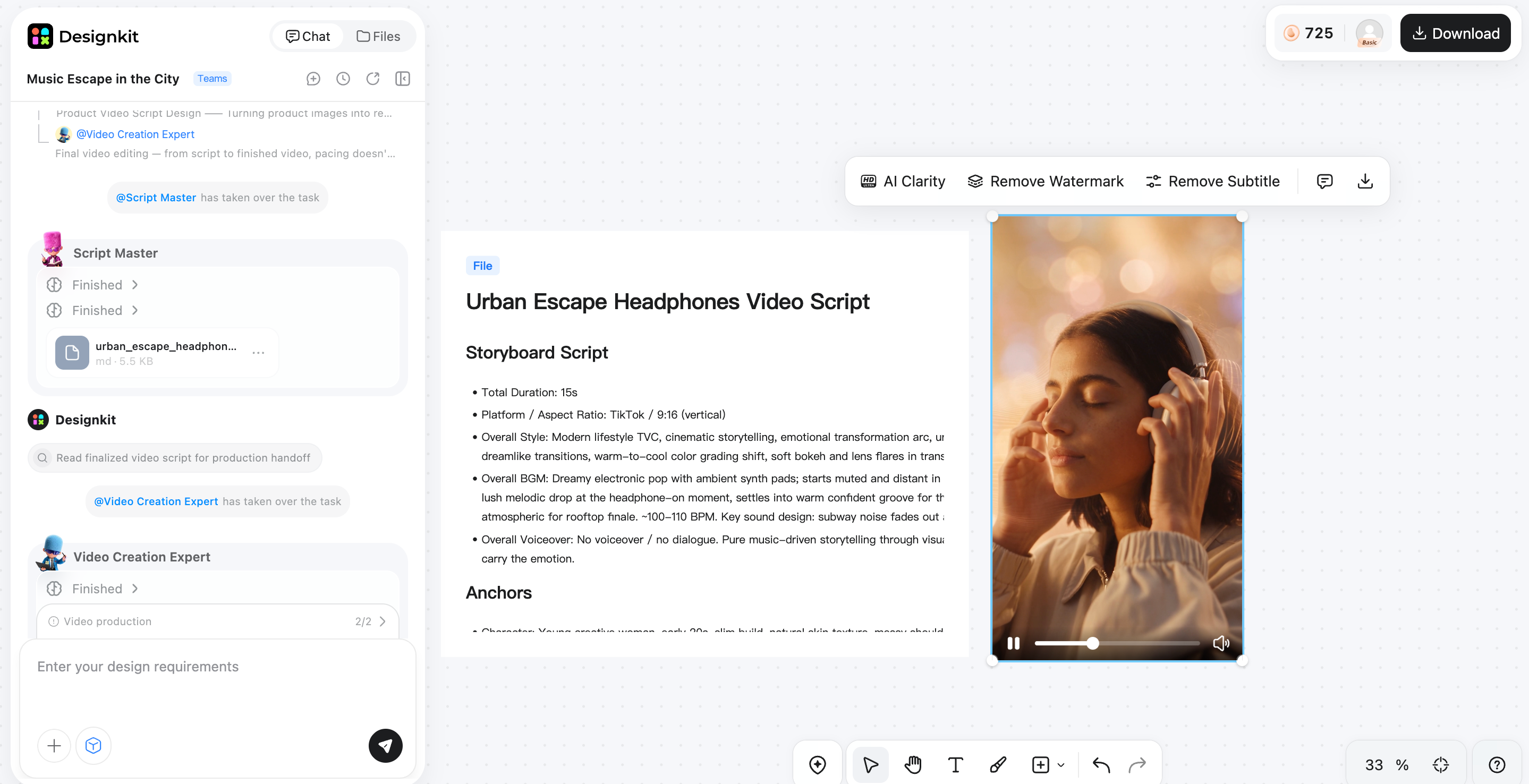 How to Create Video Content With Designkit Refine and Publish Your Video