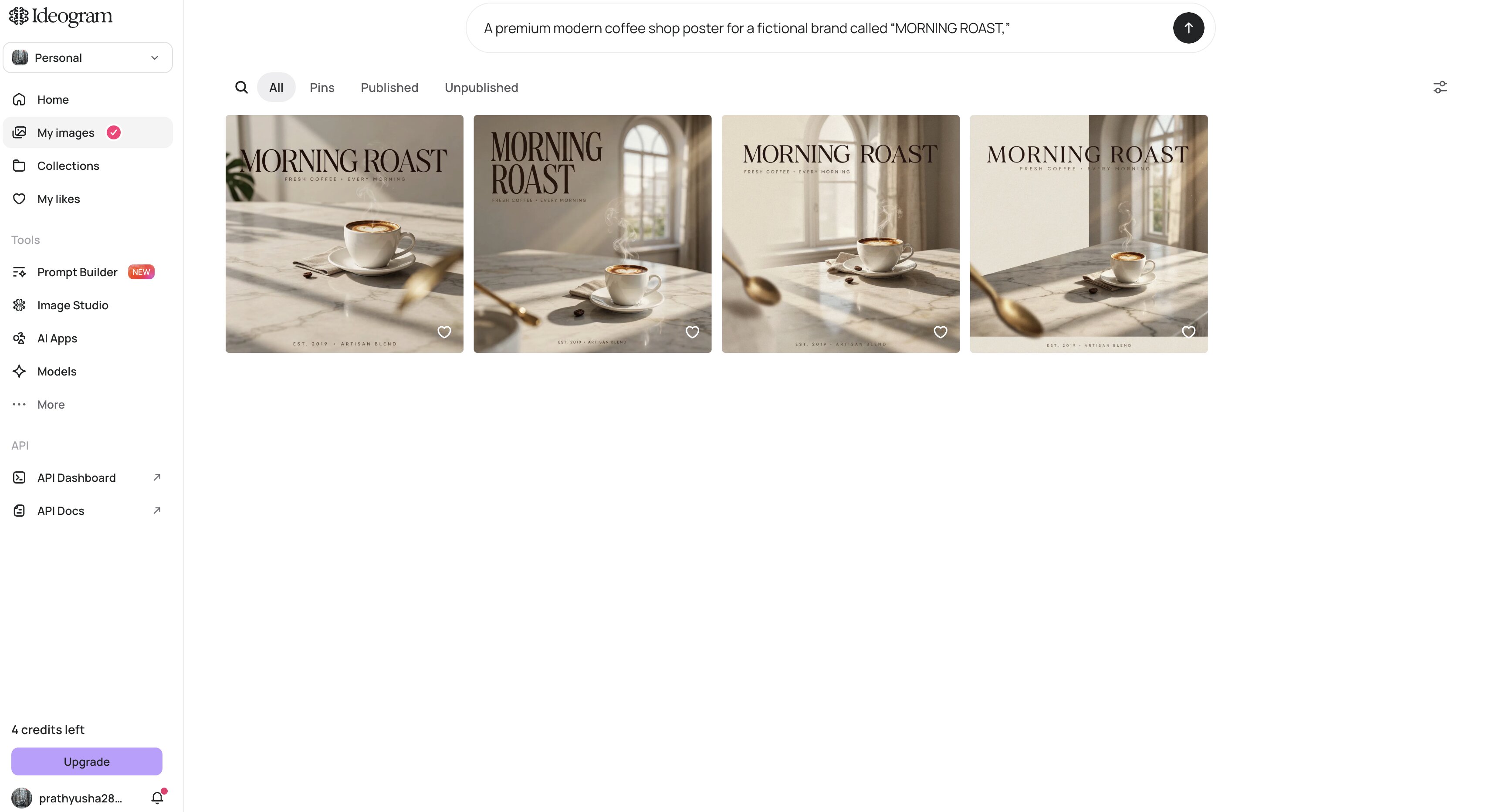 How does the Ideogram image generator work? Generate and review the results
