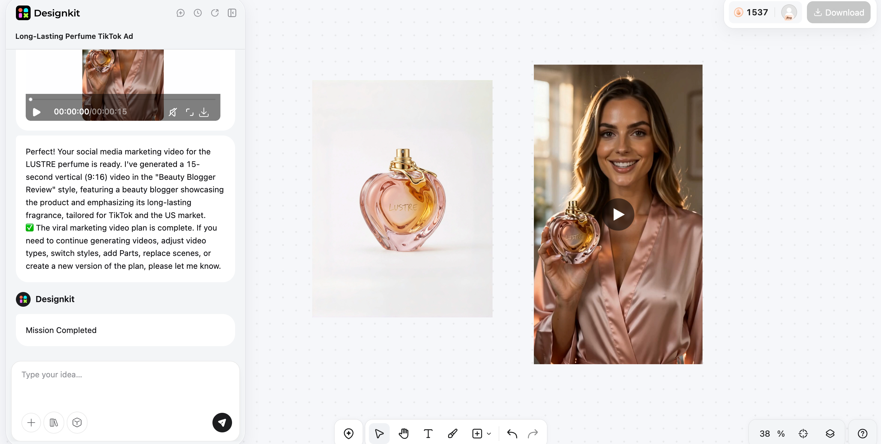 Create Supporting Ad Visuals with Designkit