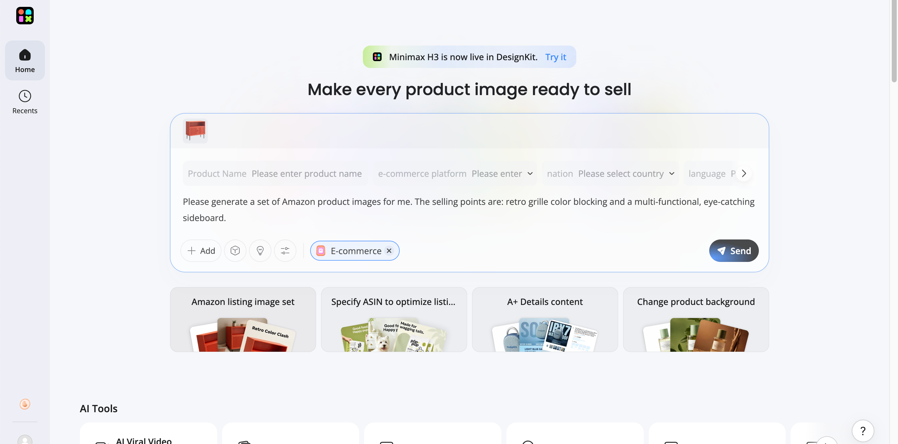 Enter Your Text Prompt or Upload a Reference Image