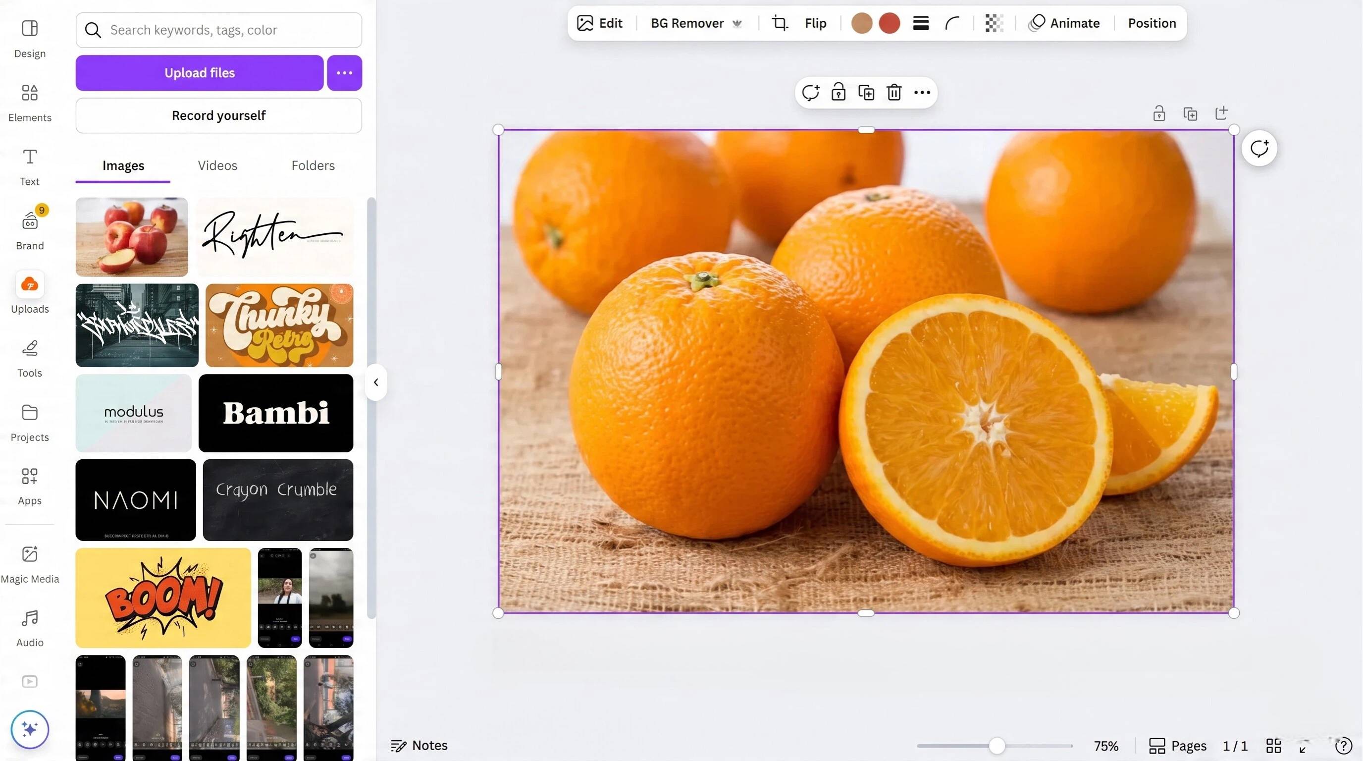 How to Remove Background in Canva on Desktop Upload and Select Your Image