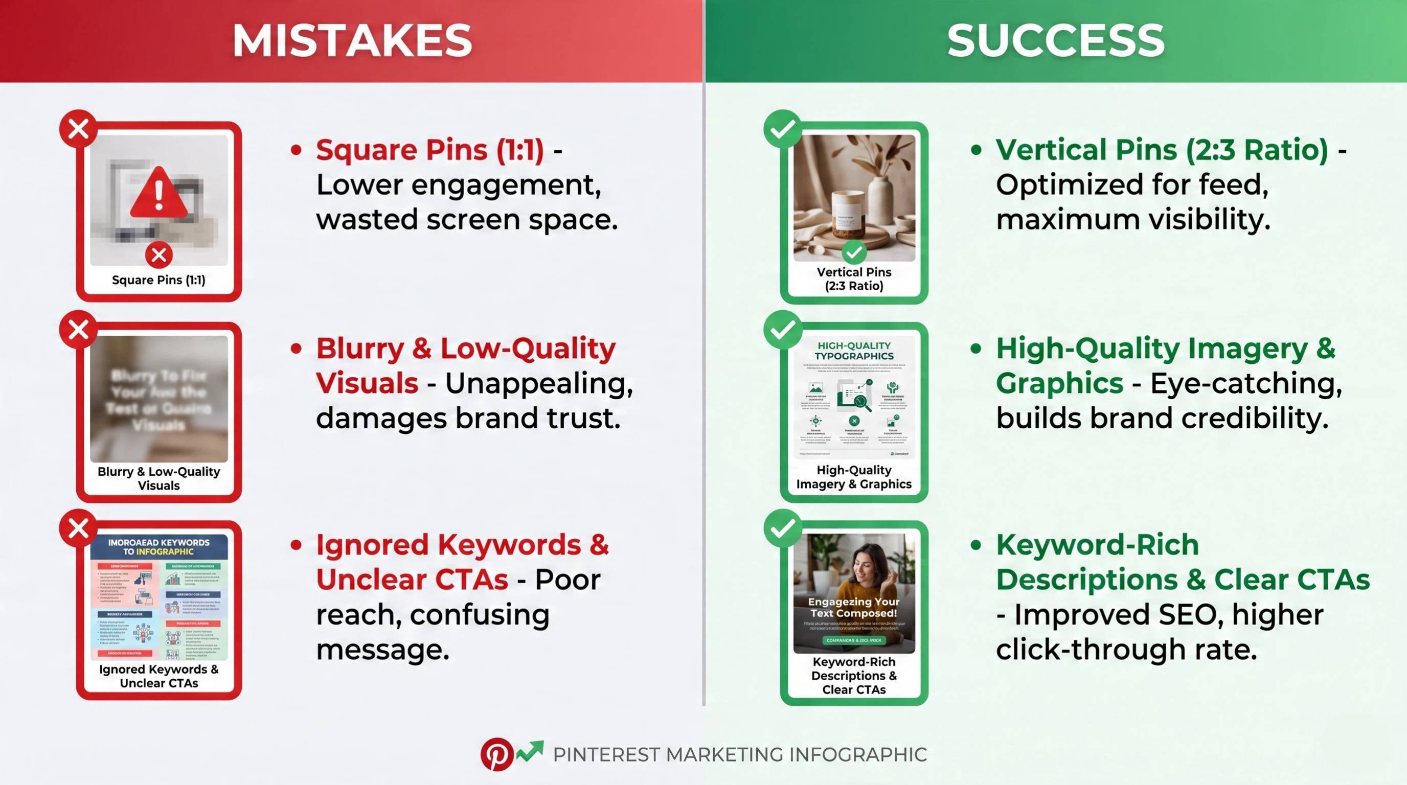 Common Pinterest Marketing Mistakes