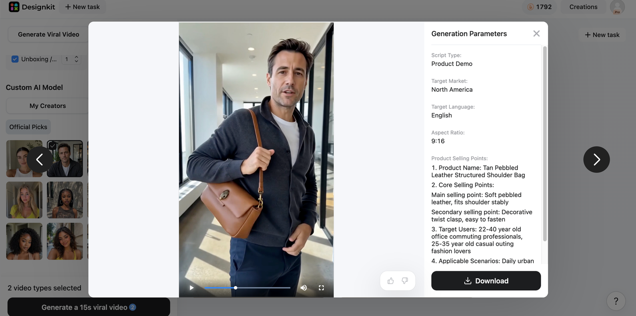 Export and launch campaign-ready content