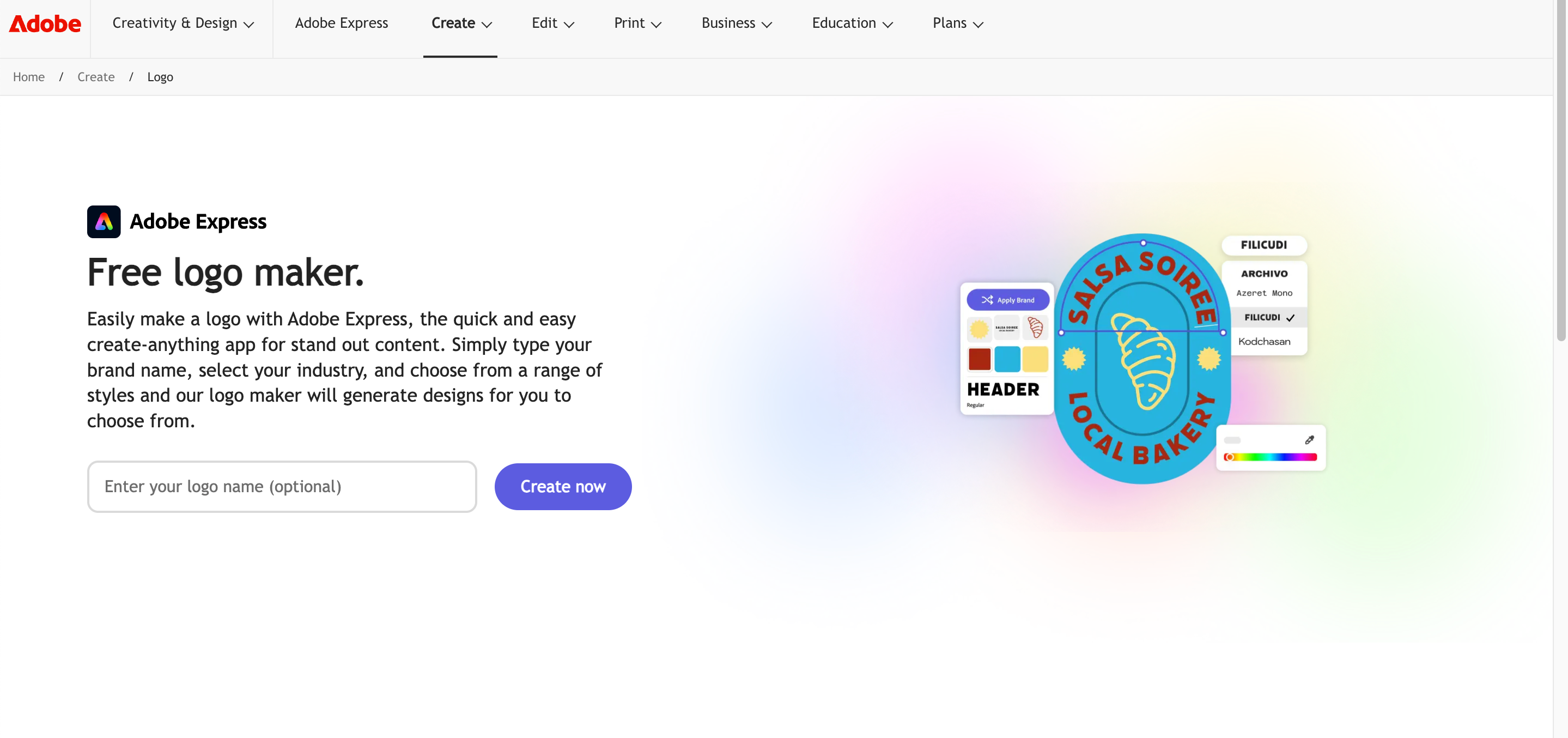 10 Best AI Logo Generators in 2026 Adobe Express