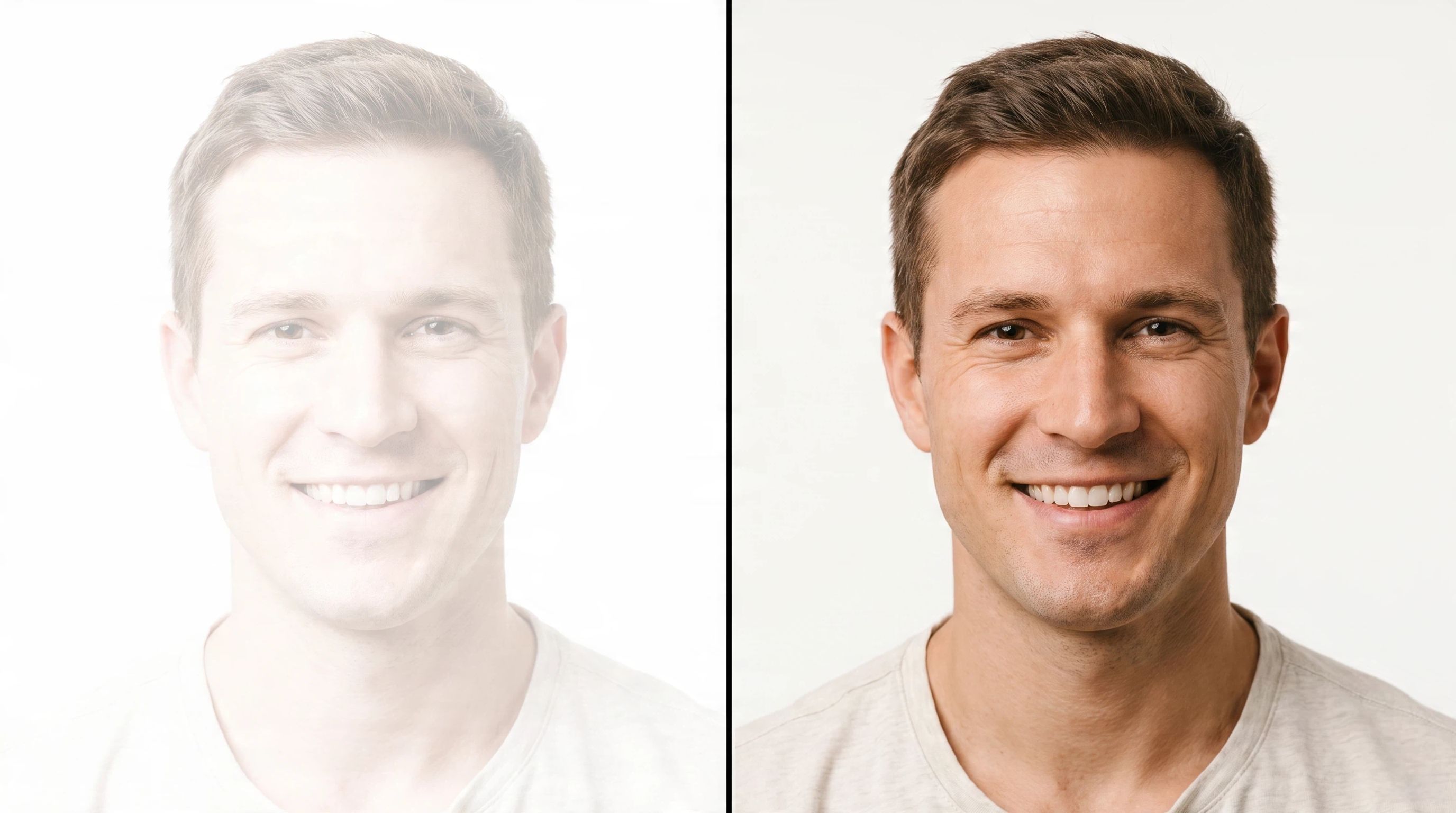 Why choose AI for overexposed photo correction Recover more natural-looking details