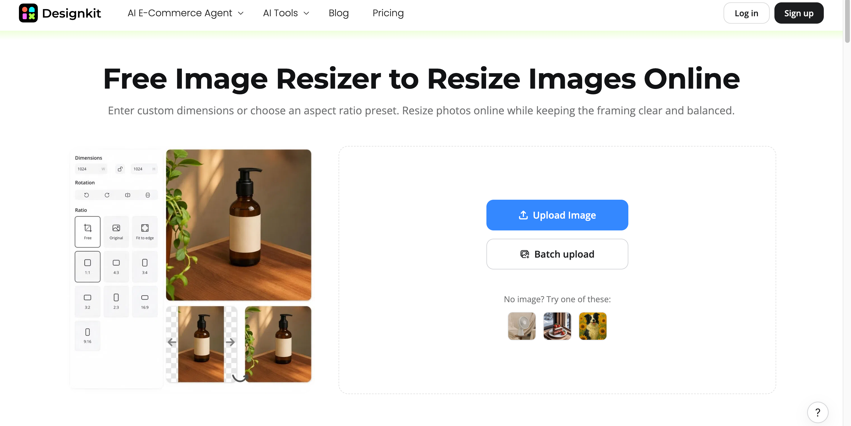 Designkit image resizer