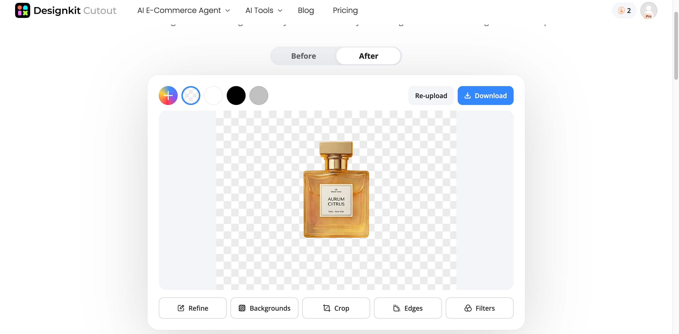 How to Use Designkit to Remove Image Backgrounds Faster Click to Remove Background