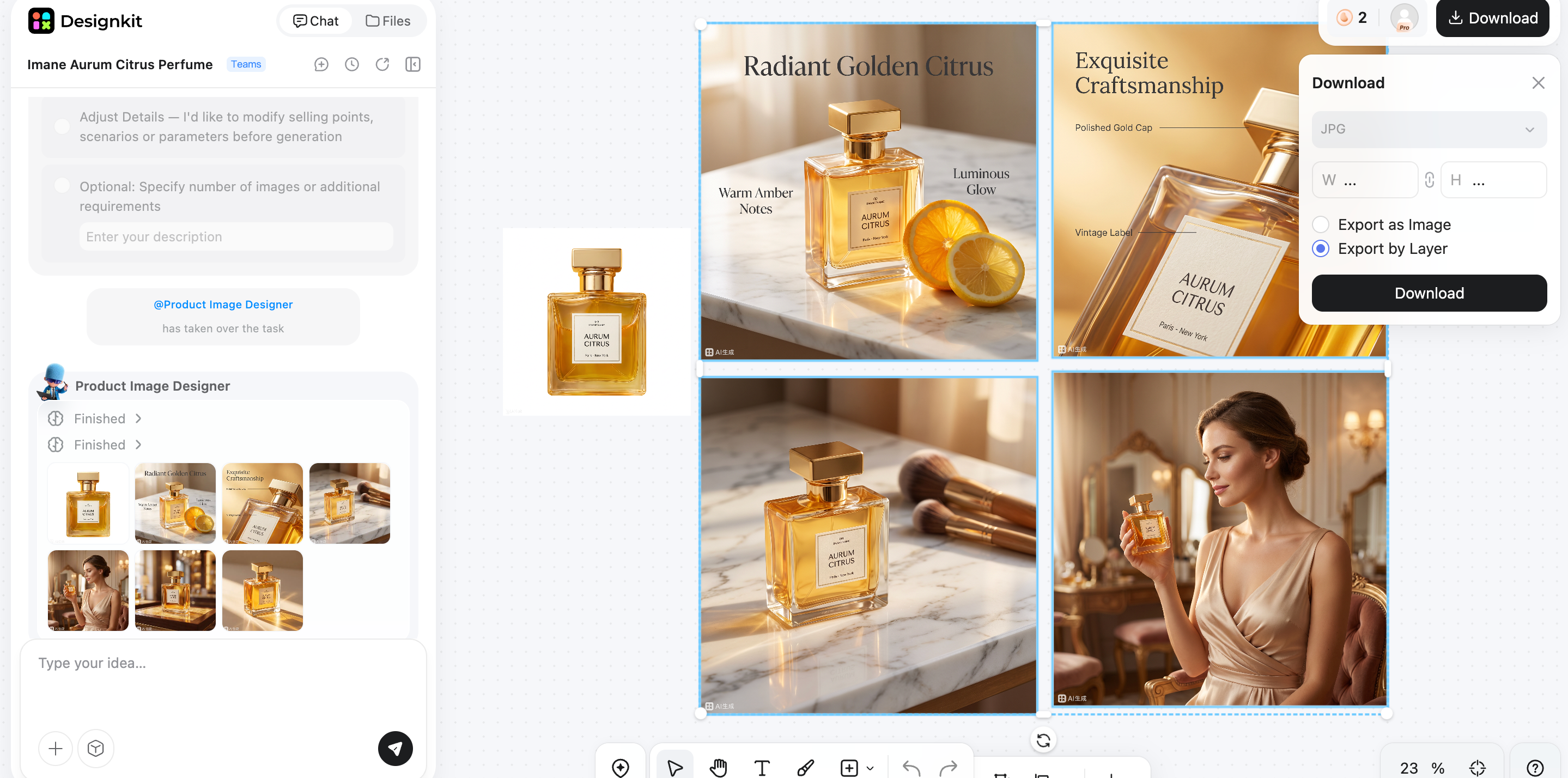 Export and Publish
