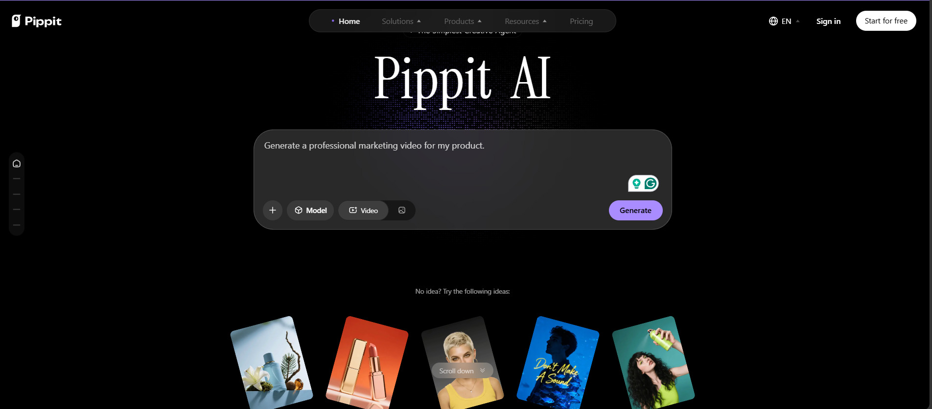 Pippit AI Video Generator
