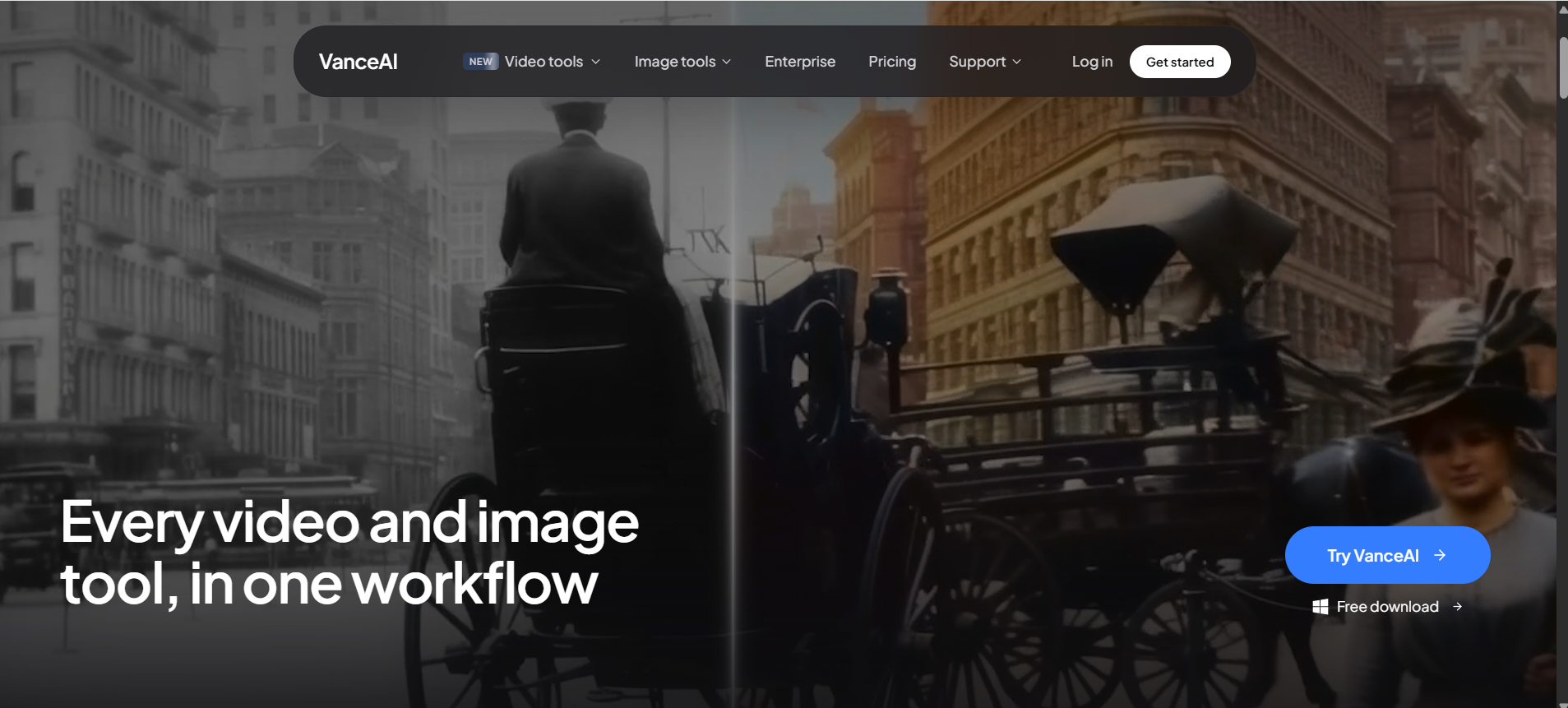 What Is VanceAI Photo Enhancer? VanceAI Photo Enhancer Interface