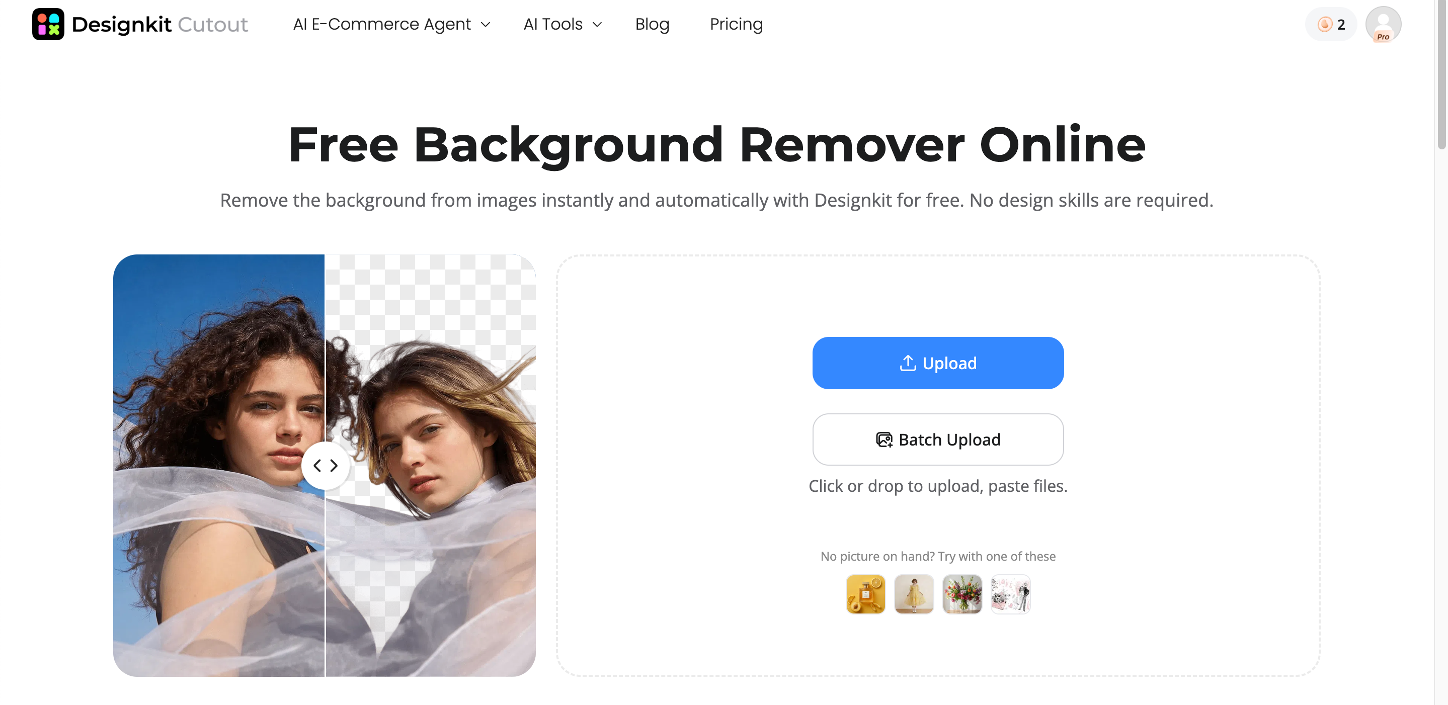 How to Use Designkit to Remove Image Backgrounds Faster Upload Your Product Image