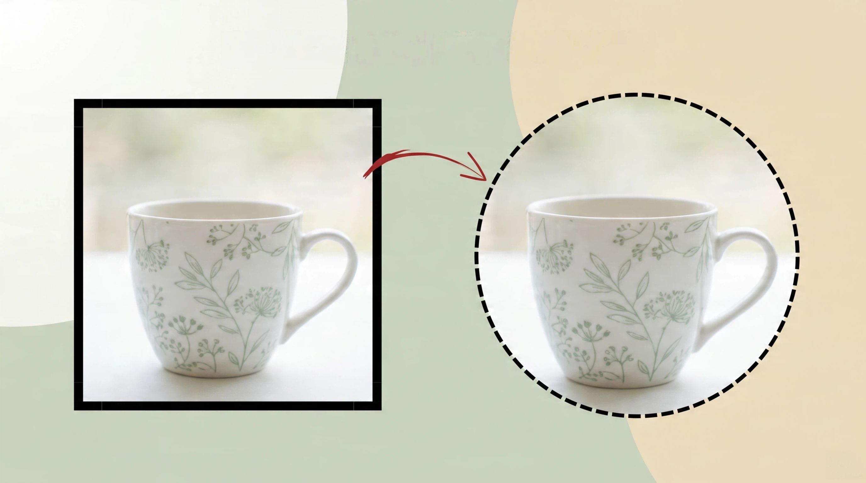 How to Crop Different Photos Into a Circle Crop a Product Image Into a Circle