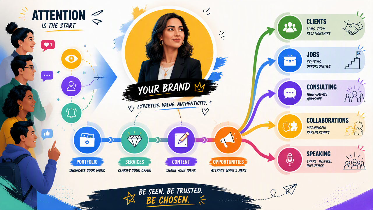Turn Your Personal Brand Into Professional Opportunities