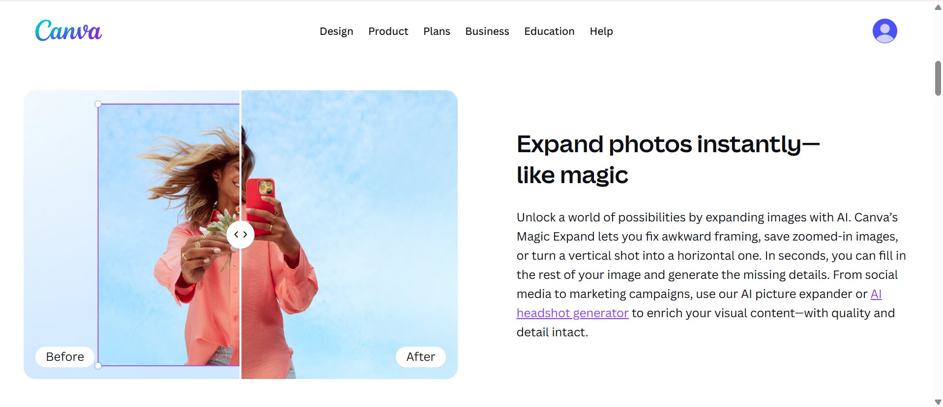 Best AI image extender tools Canva AI image extender