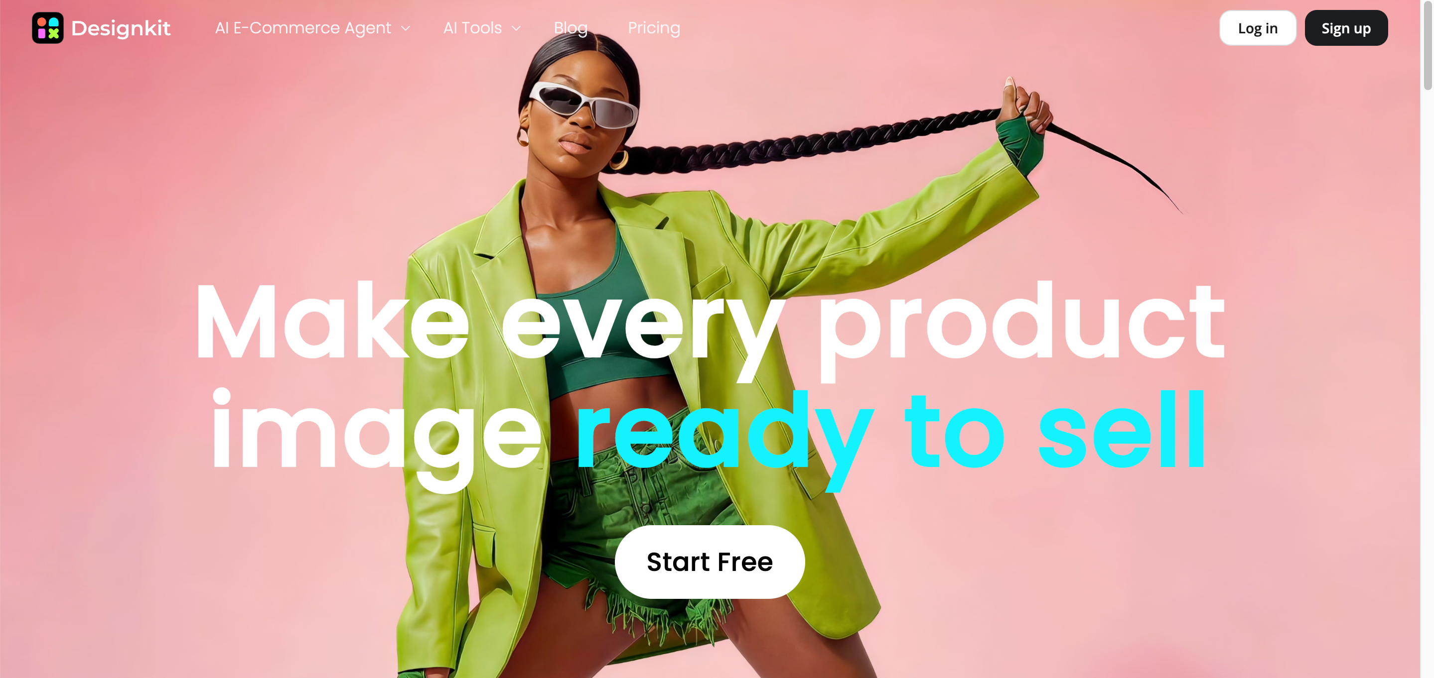 Designkit Landing Page