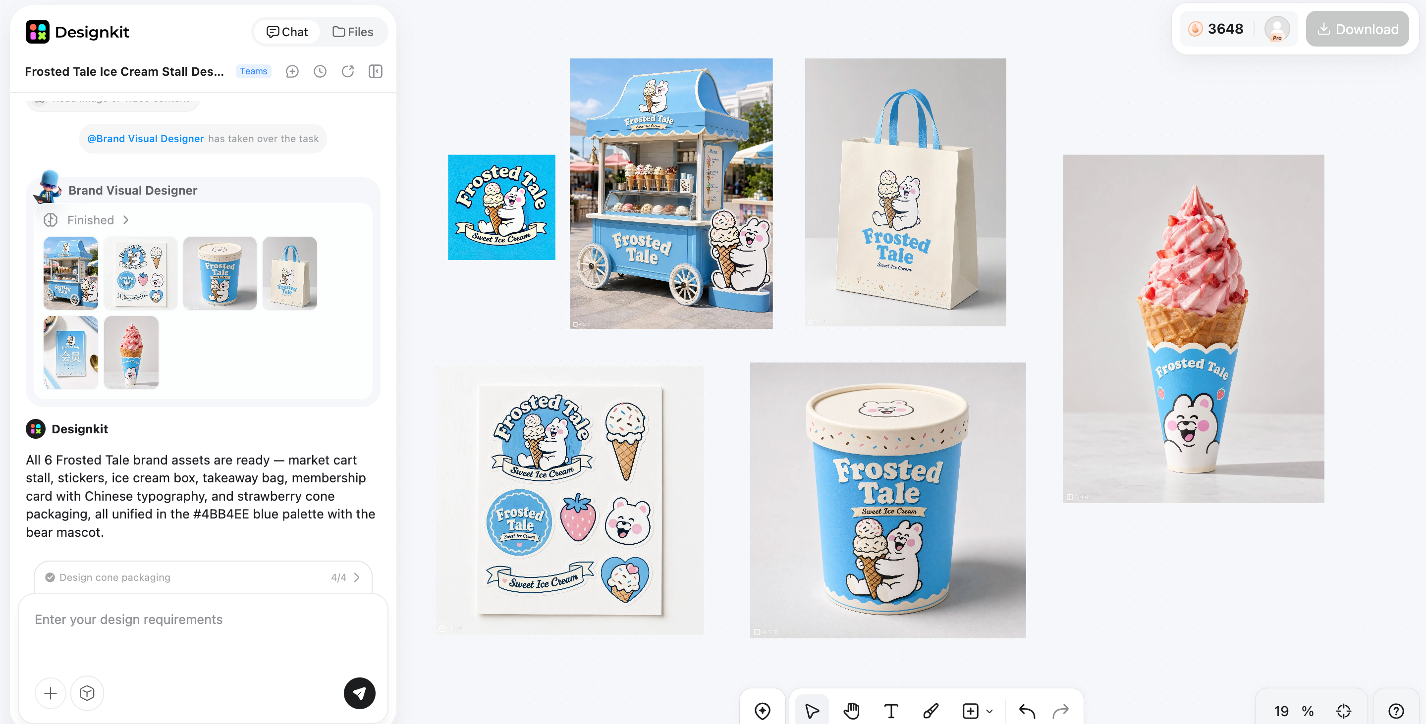 How to Explore a Logo Concept With Designkit in 3 Steps Refine and Build Related Creatives