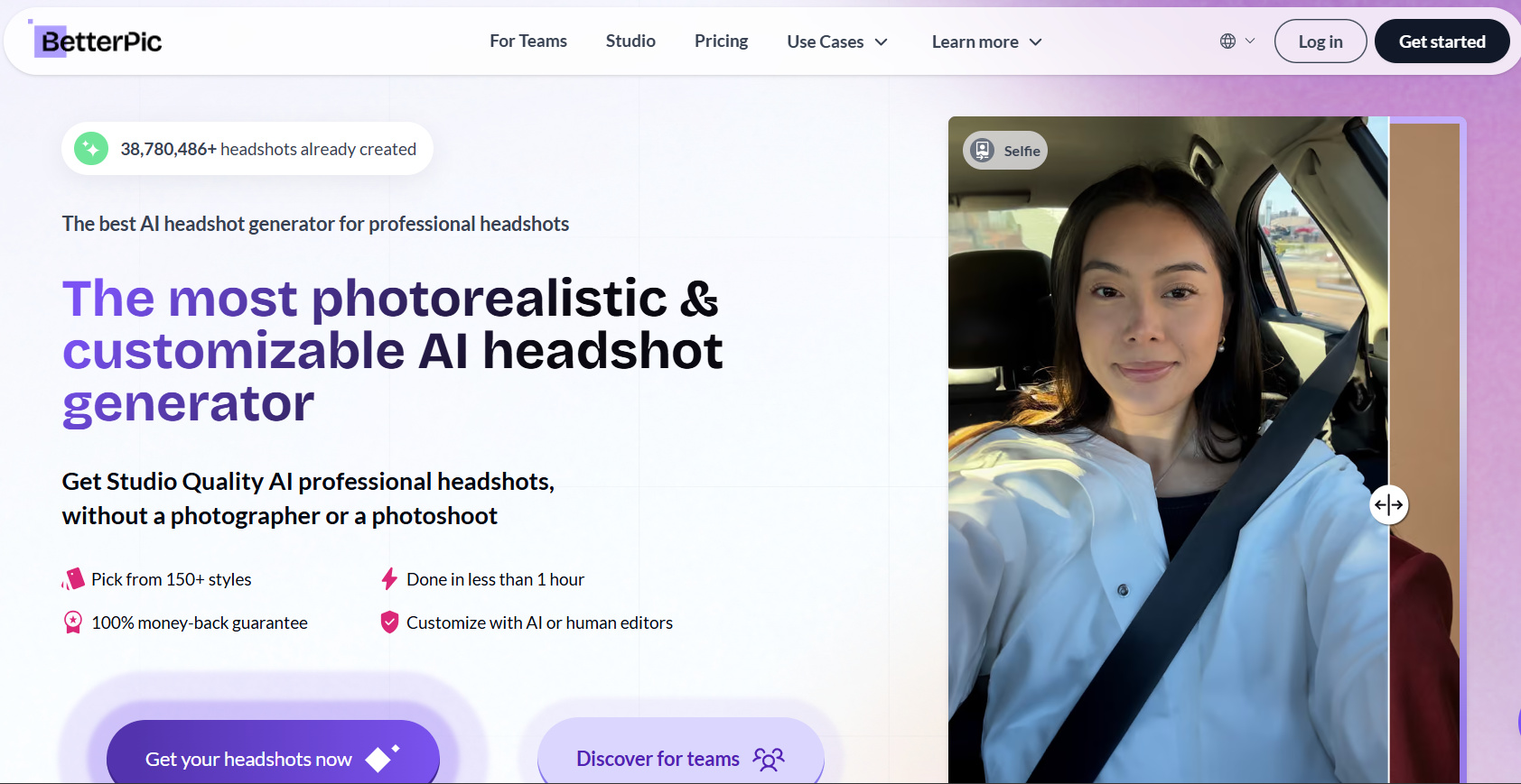 Best AI headshot generators in 2026 BetterPic