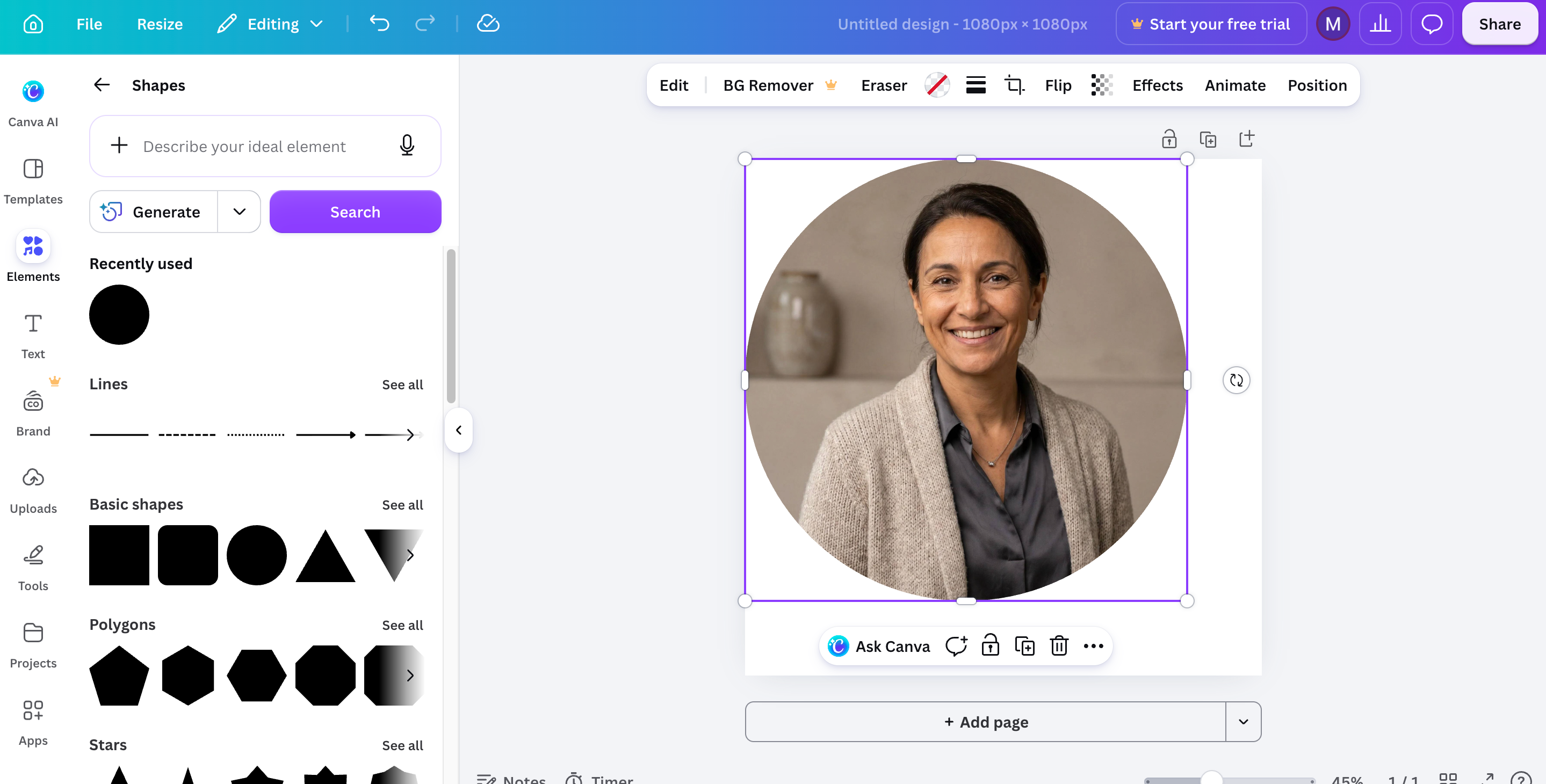 How to Crop a Photo Into a Circle in 5 Steps Adjust the Image Position