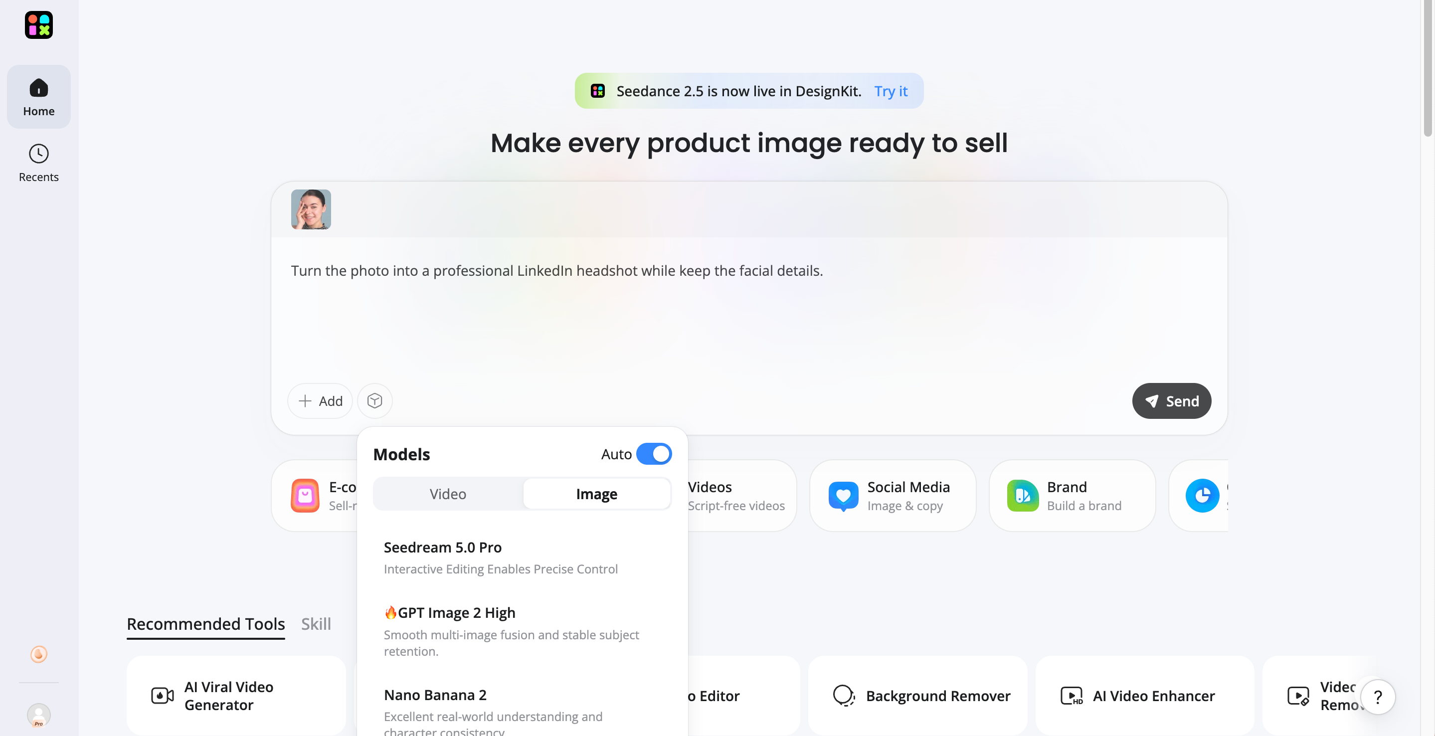 How to Create a Profile Picture with Designkit Describe Your Profile Picture Style