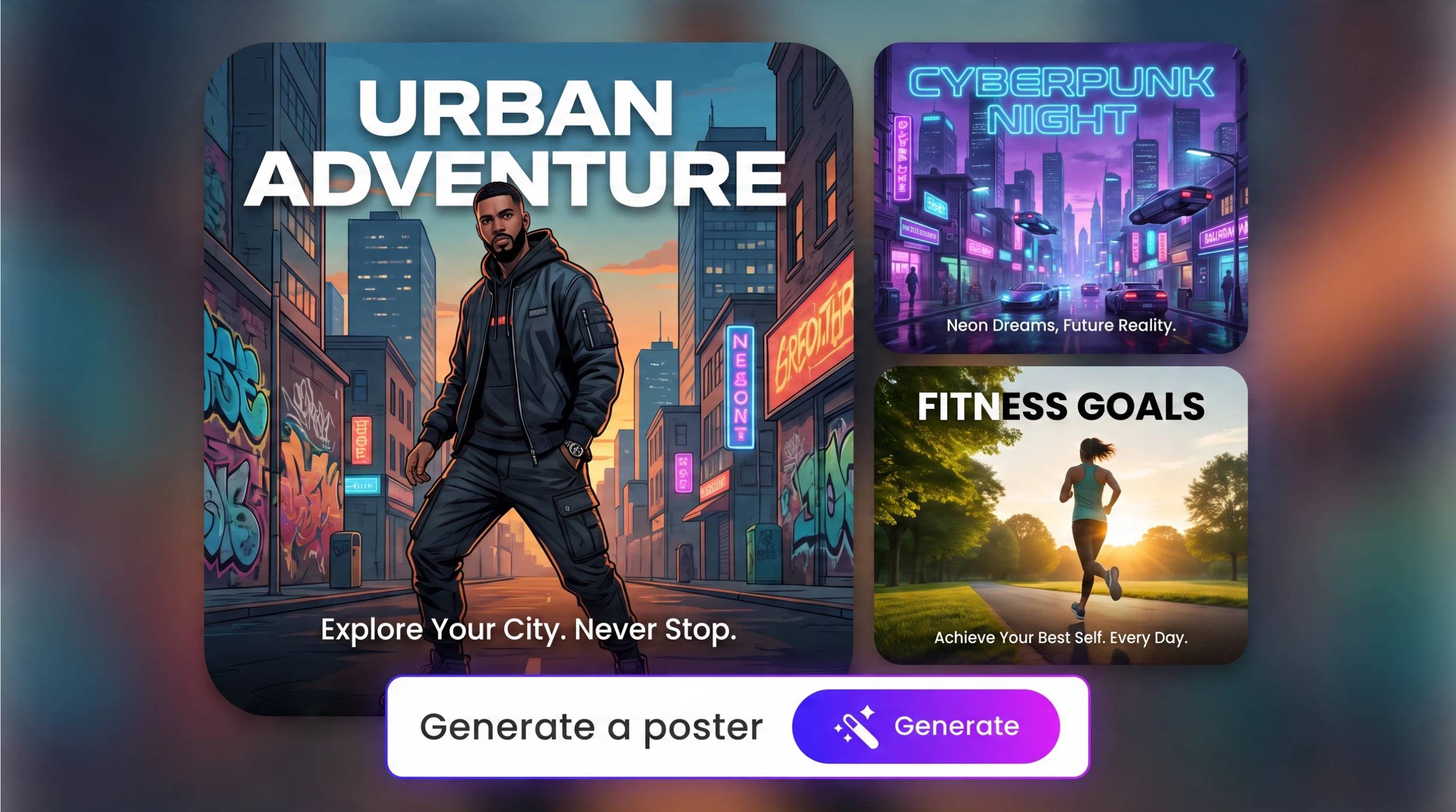 Text-to-Poster Generation