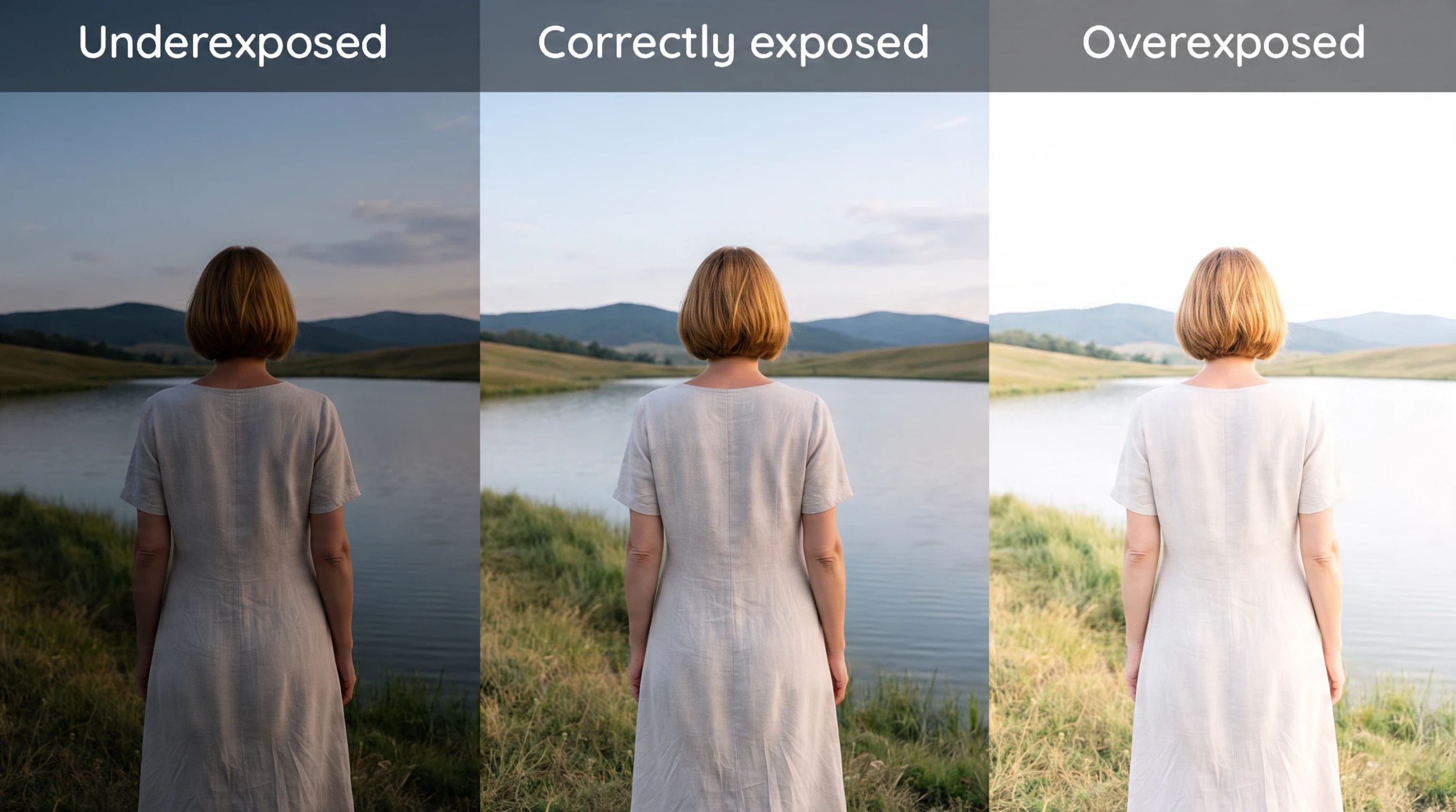 How to recognize an overexposed image Recognize an overexposed image