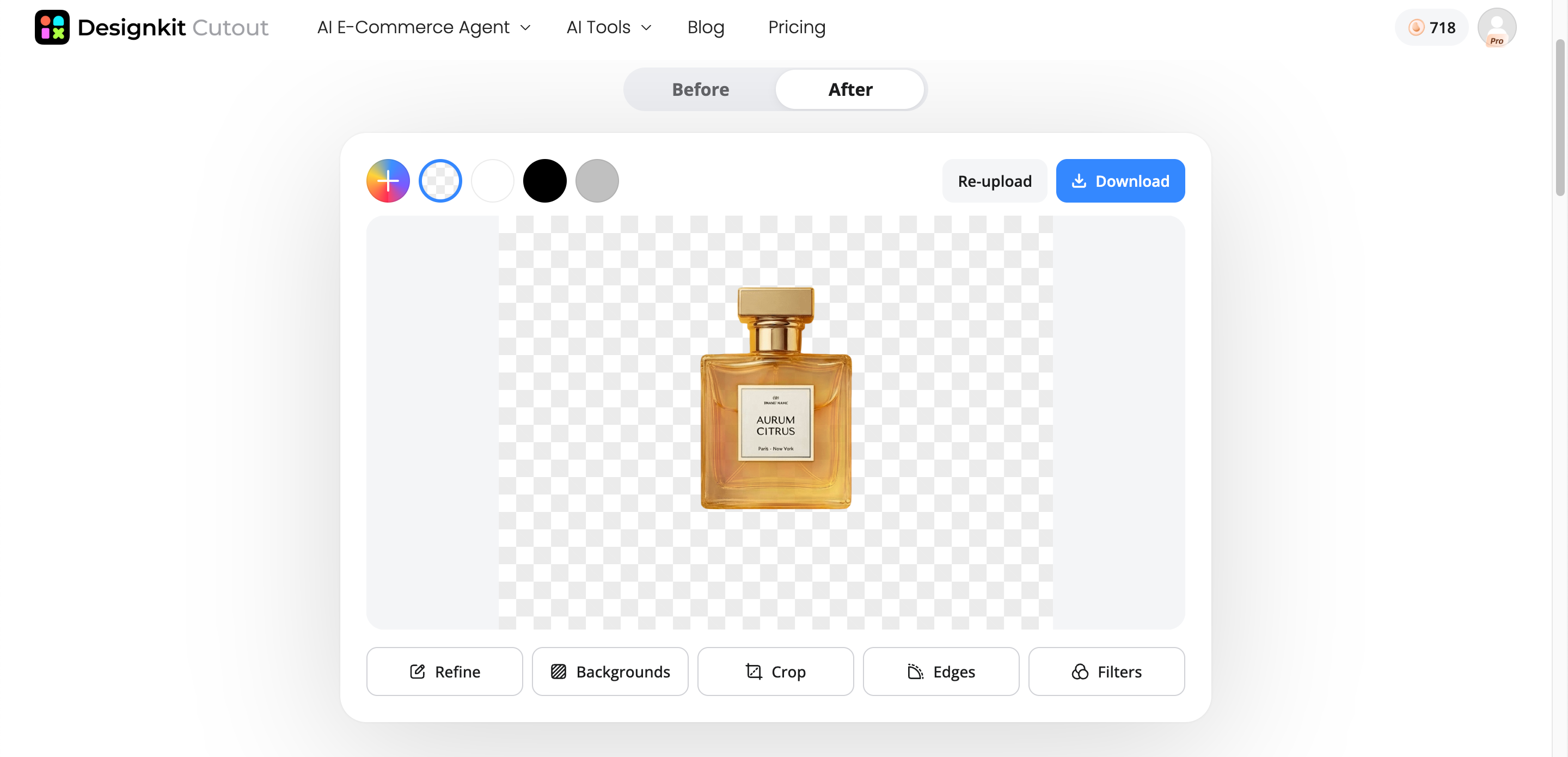 Remove and Customize the Background