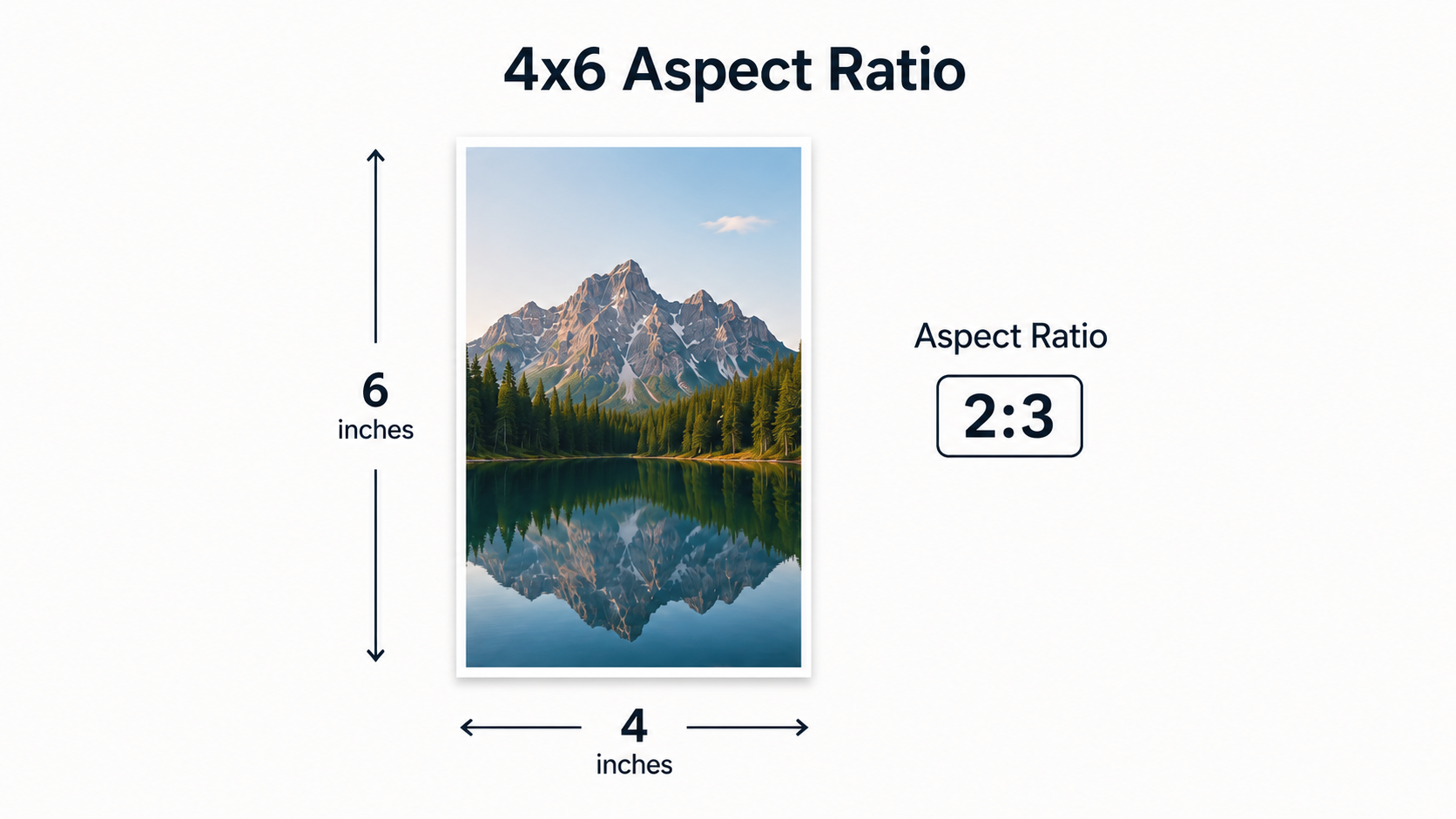 Understanding the 4x6 aspect ratio