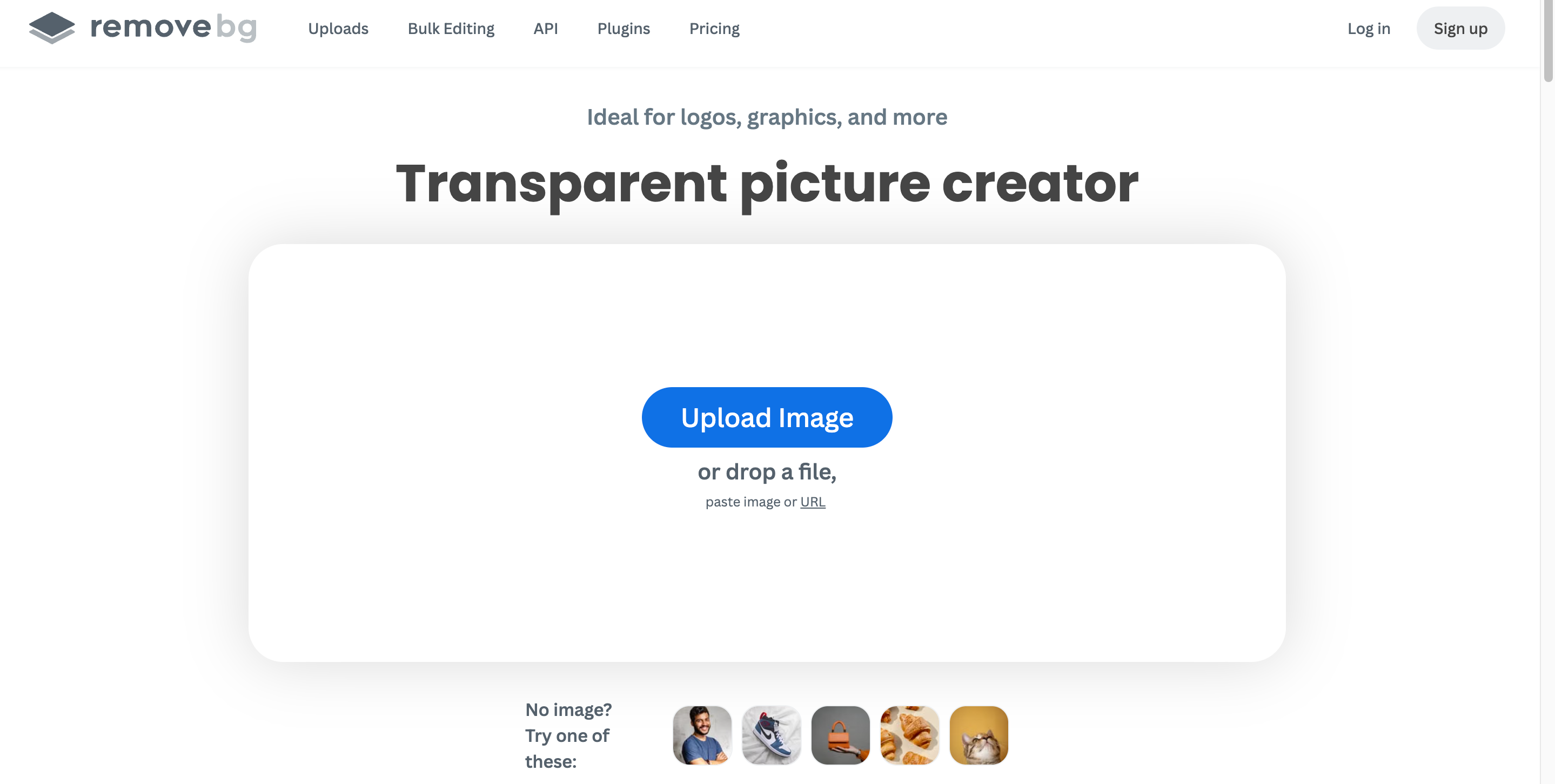How to make an image transparent online Upload your image