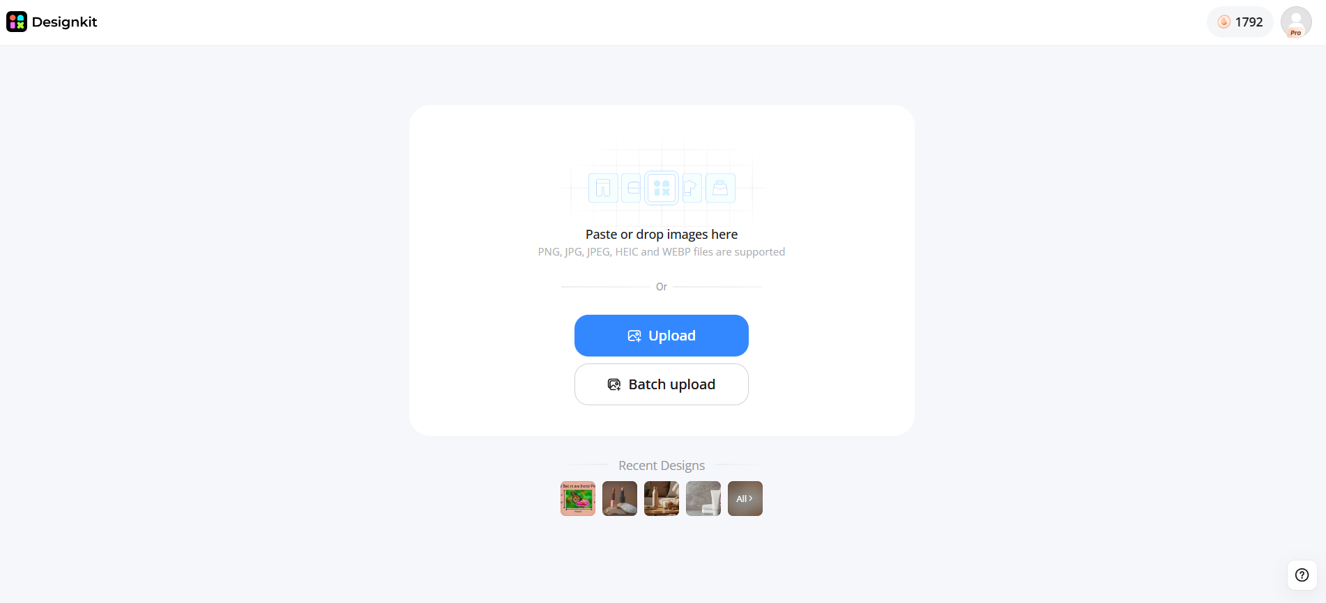 How Designkit Helps Ecommerce Brands Create Better Visuals Upload Your Product Image