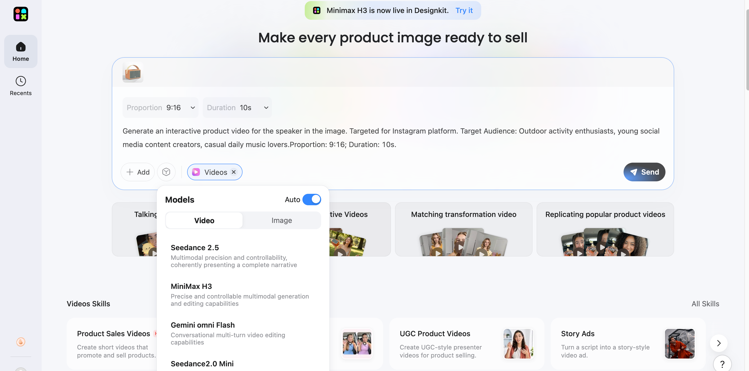 Create Instagram Content With Designkit Describe Your Creative Direction