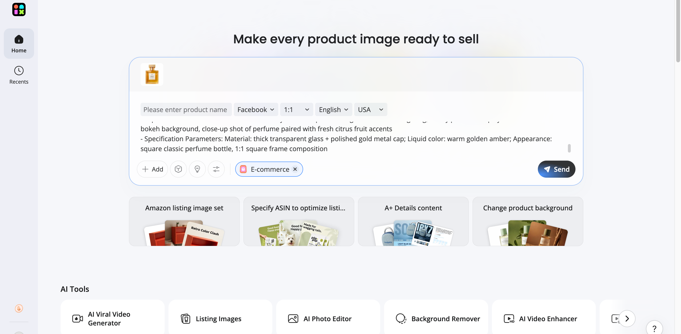 Upload Your Product Photo