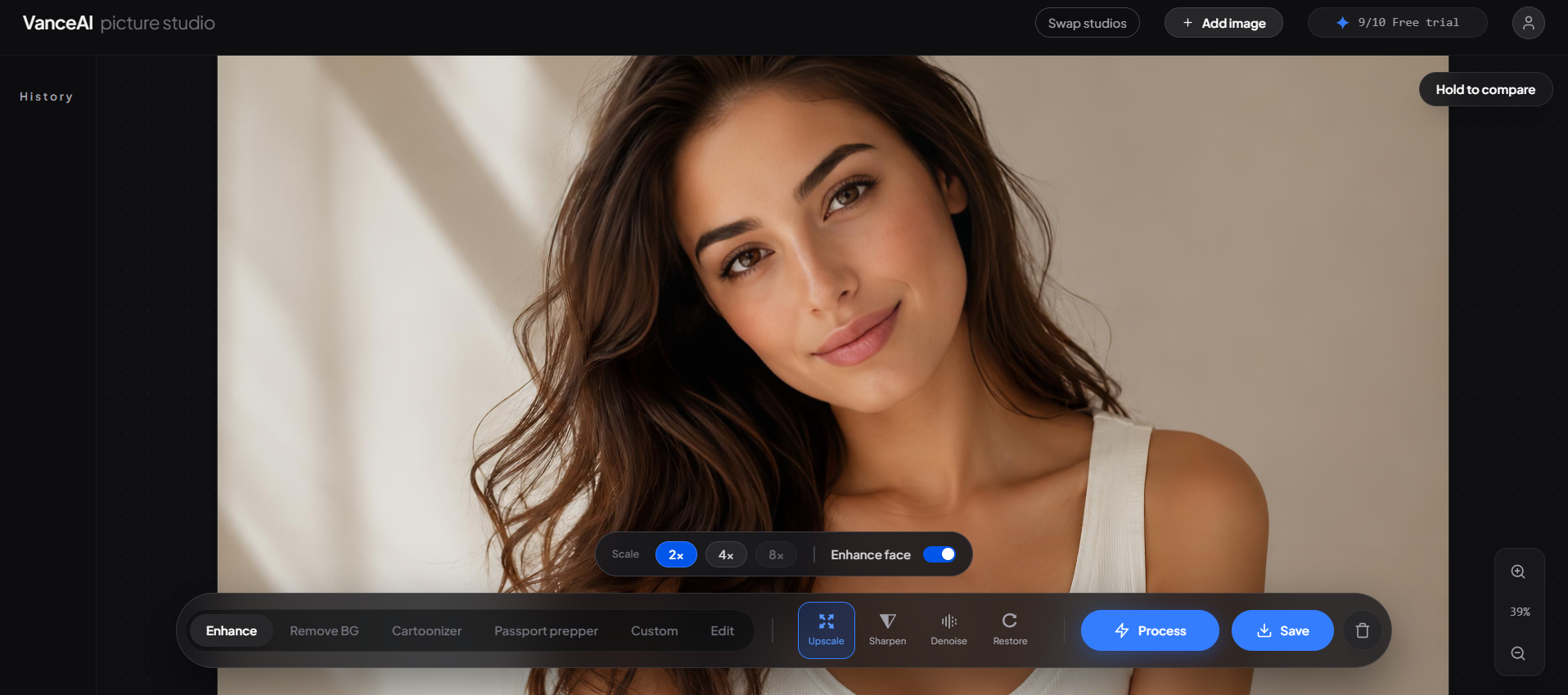 How to Use VanceAI Photo Enhancer Preview & Download