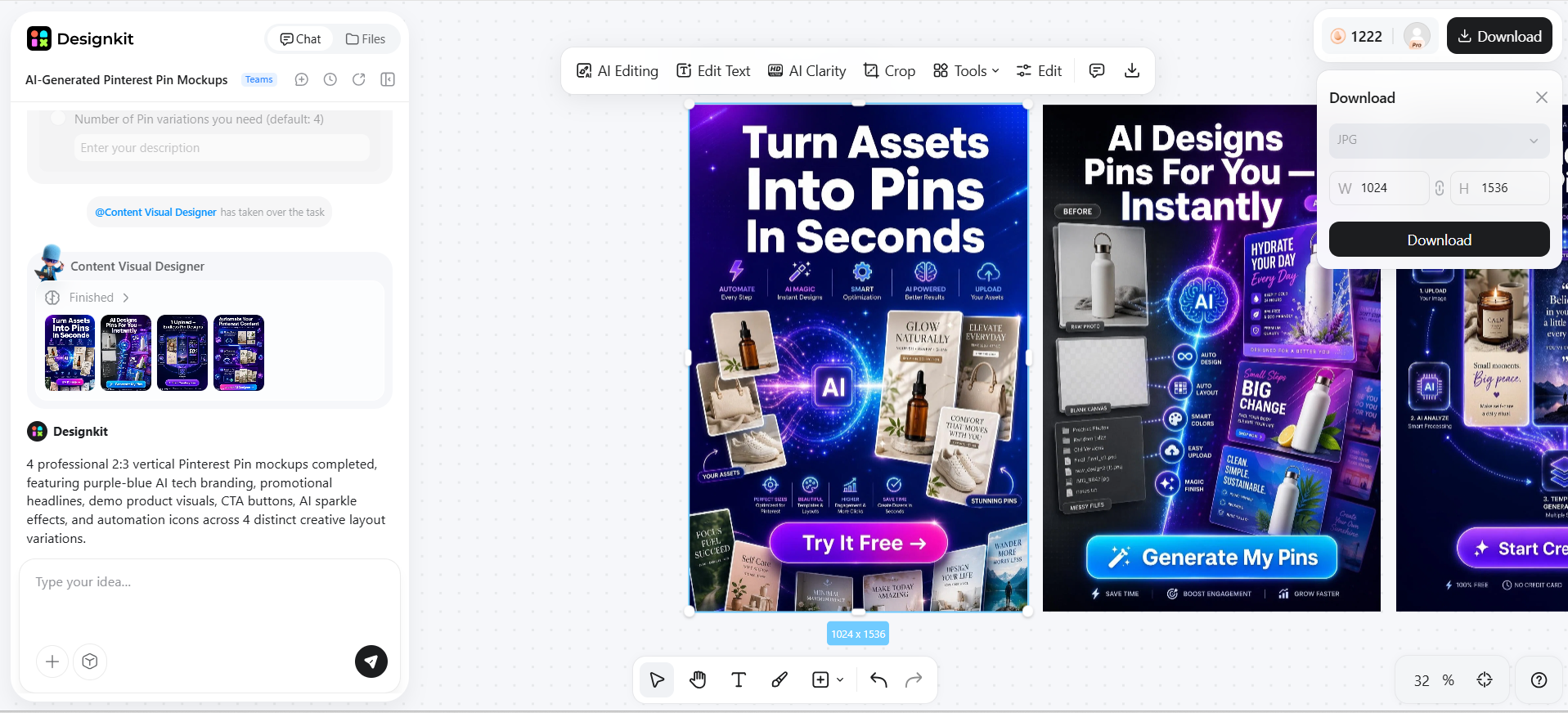 Export and Publish