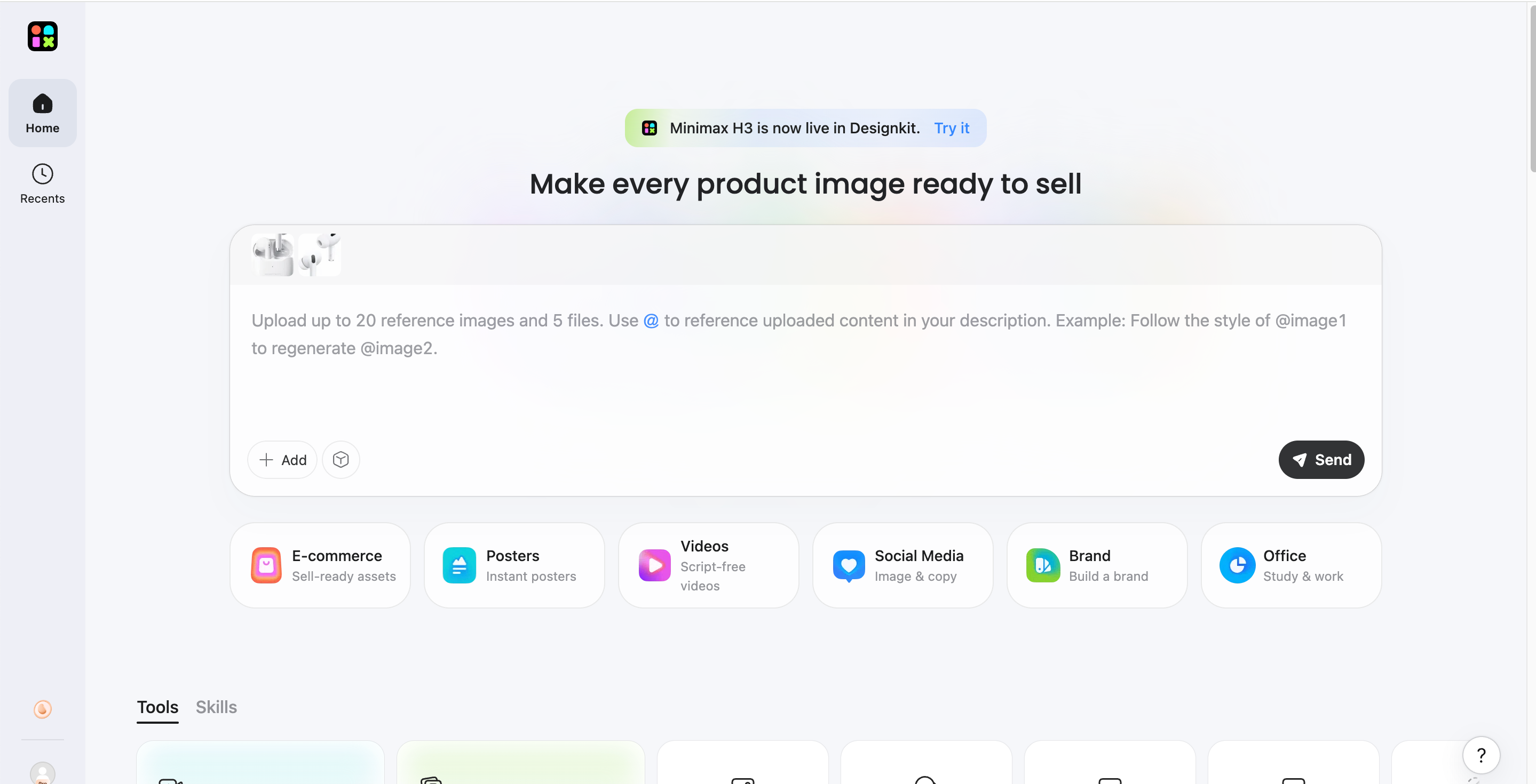 Upload Your Product or Creative Asset
