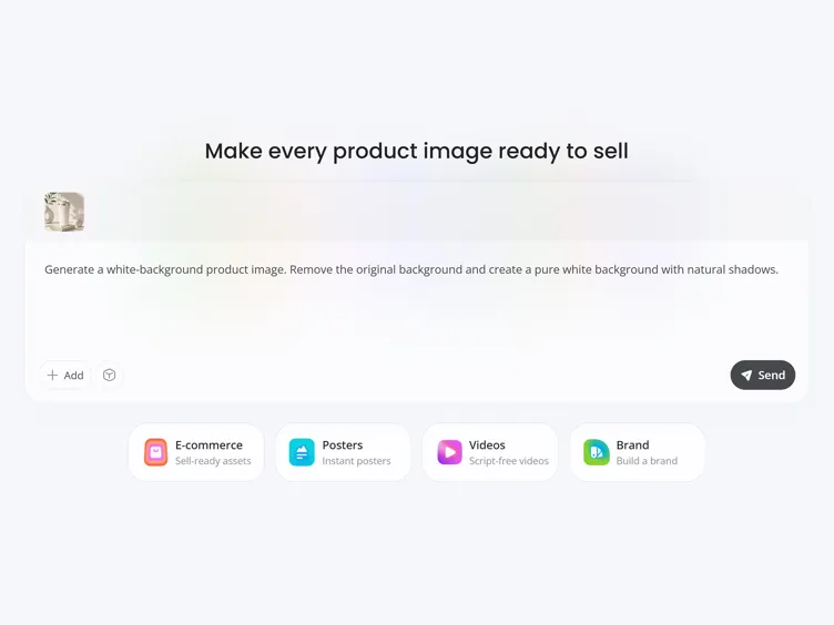 Upload Your Product Photo