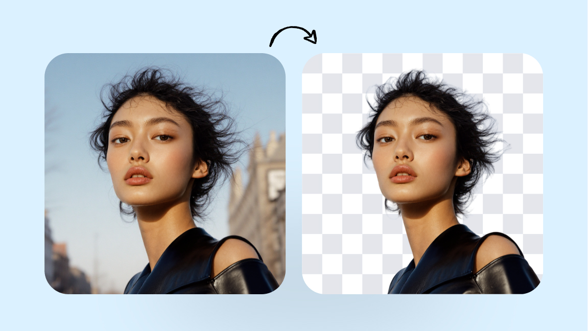 Remove backgrounds from headshot