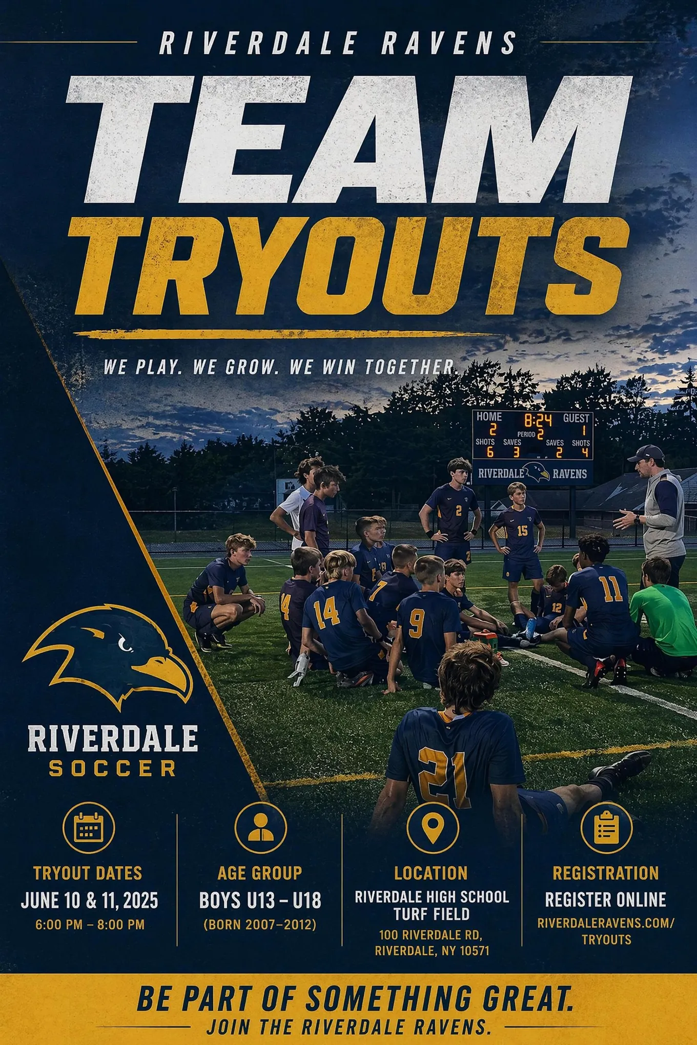 AI Generated Sport Poster