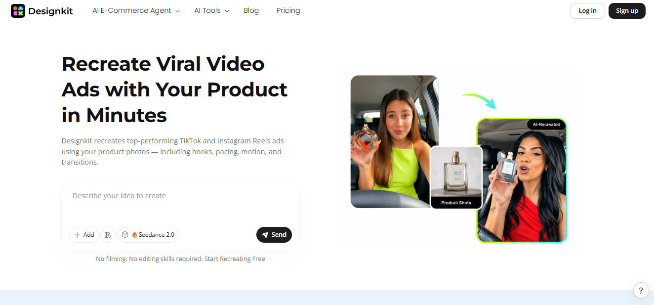 designkit ai video ad recreation designkit ai video ad recreation