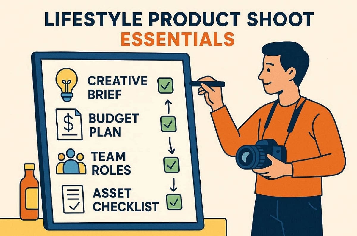 lifestyle product photography checklist