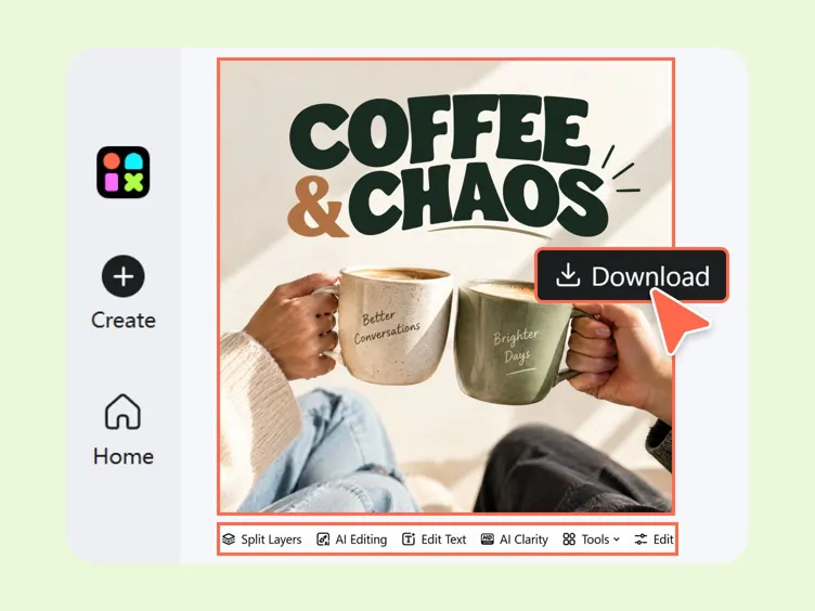 Refine and Download