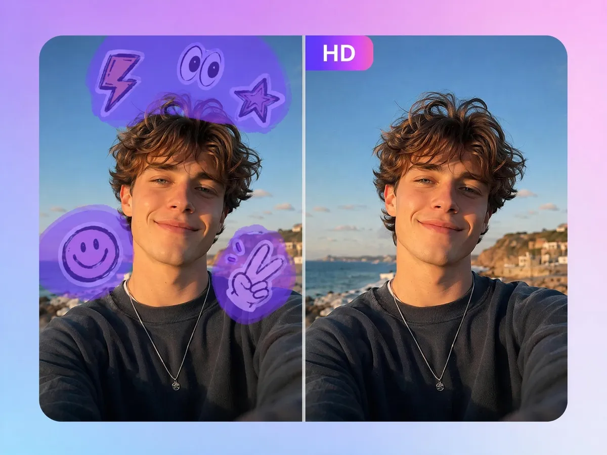 Restore Scenes and Keep Original Quality