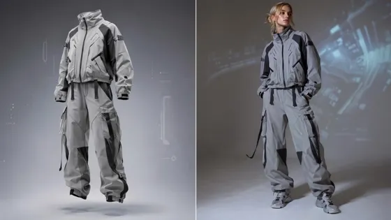 ai generated fashion models