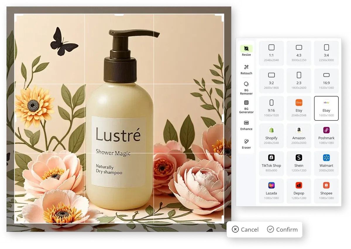 Resize Product Images