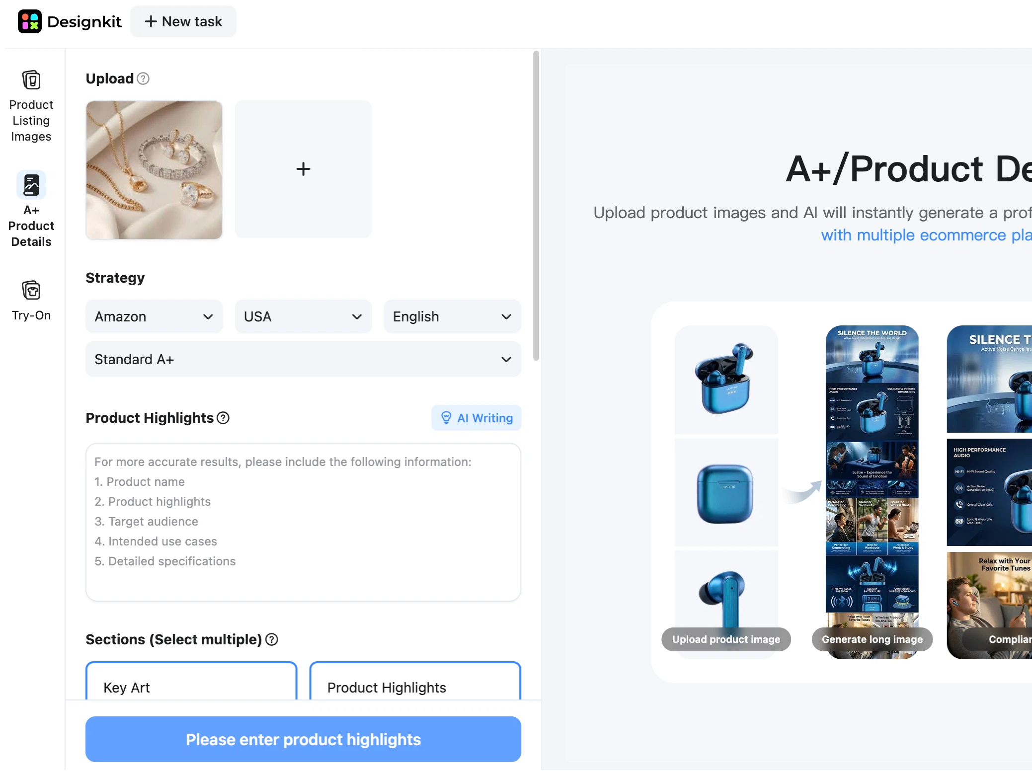 Envie a foto do seu produto