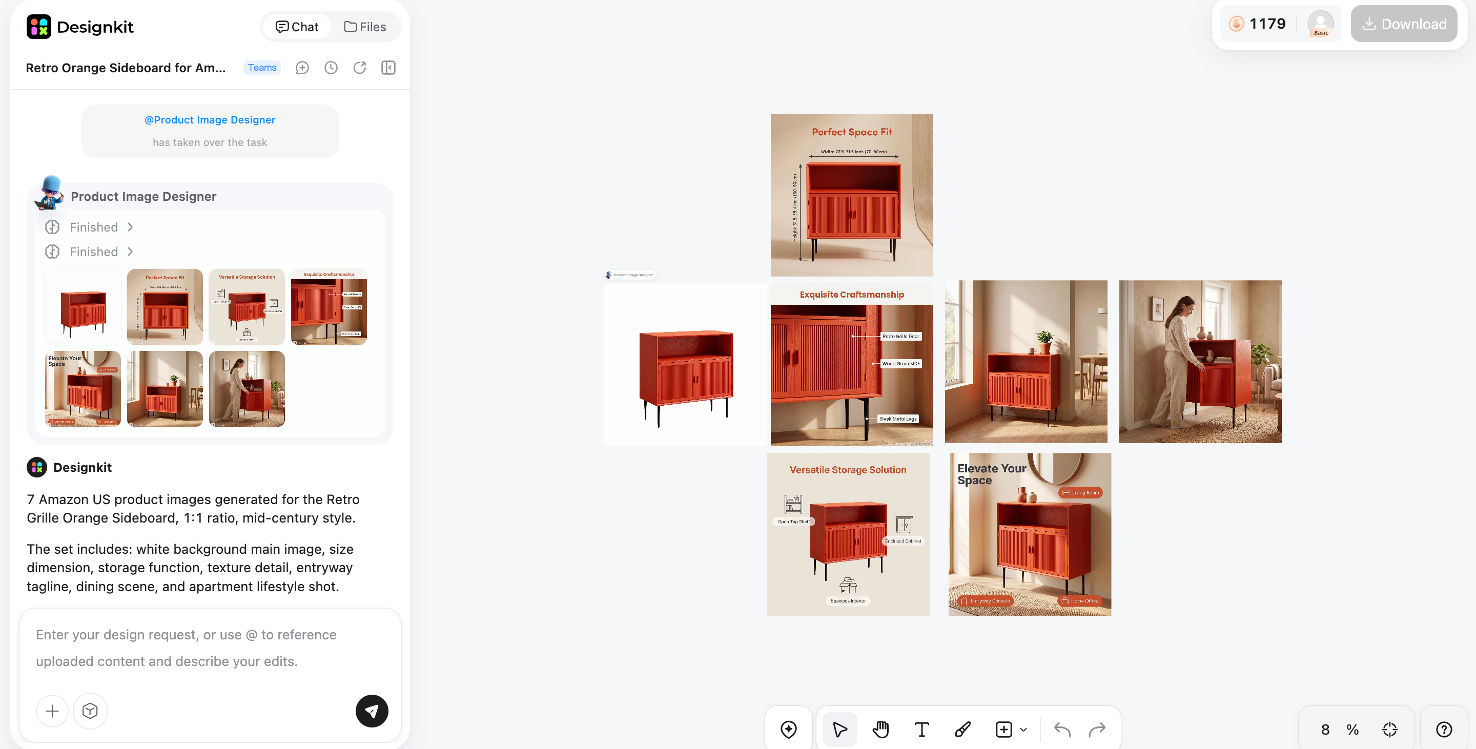 How to Create Amazon listing assets with Designkit Review and export your Amazon assets