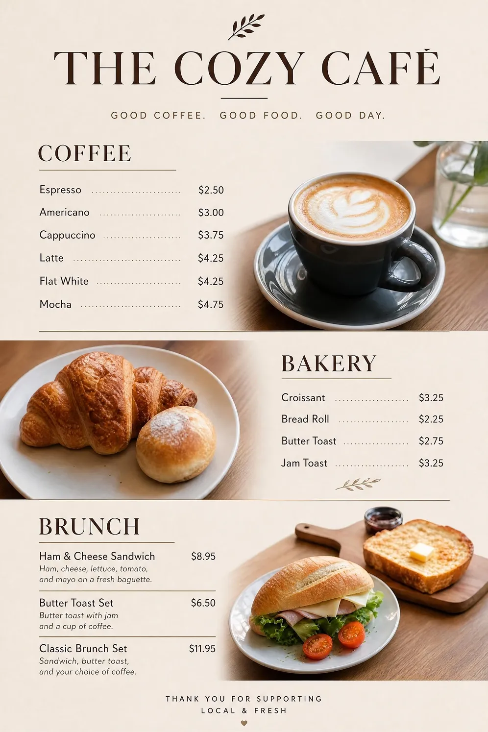 brunch menu